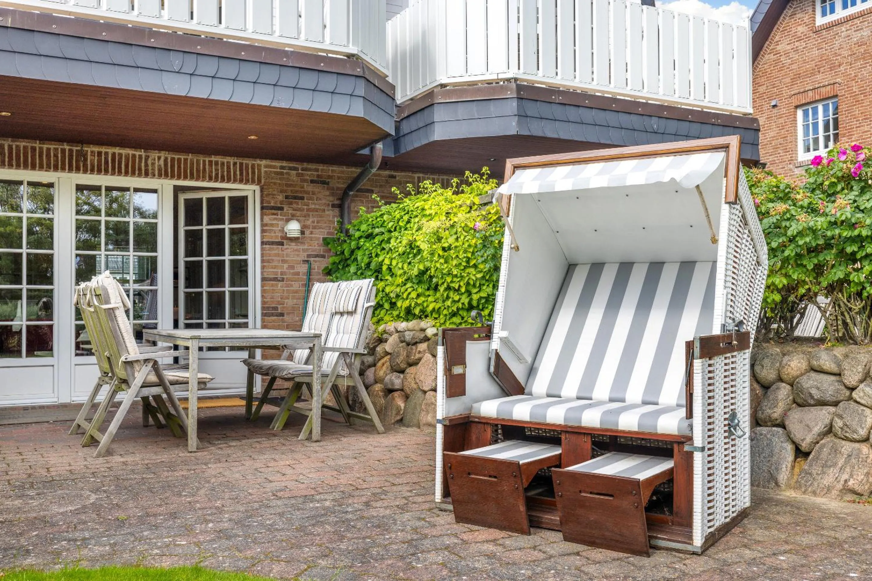 Balcony/Terrace in Landhaus Weidenstieg App 2