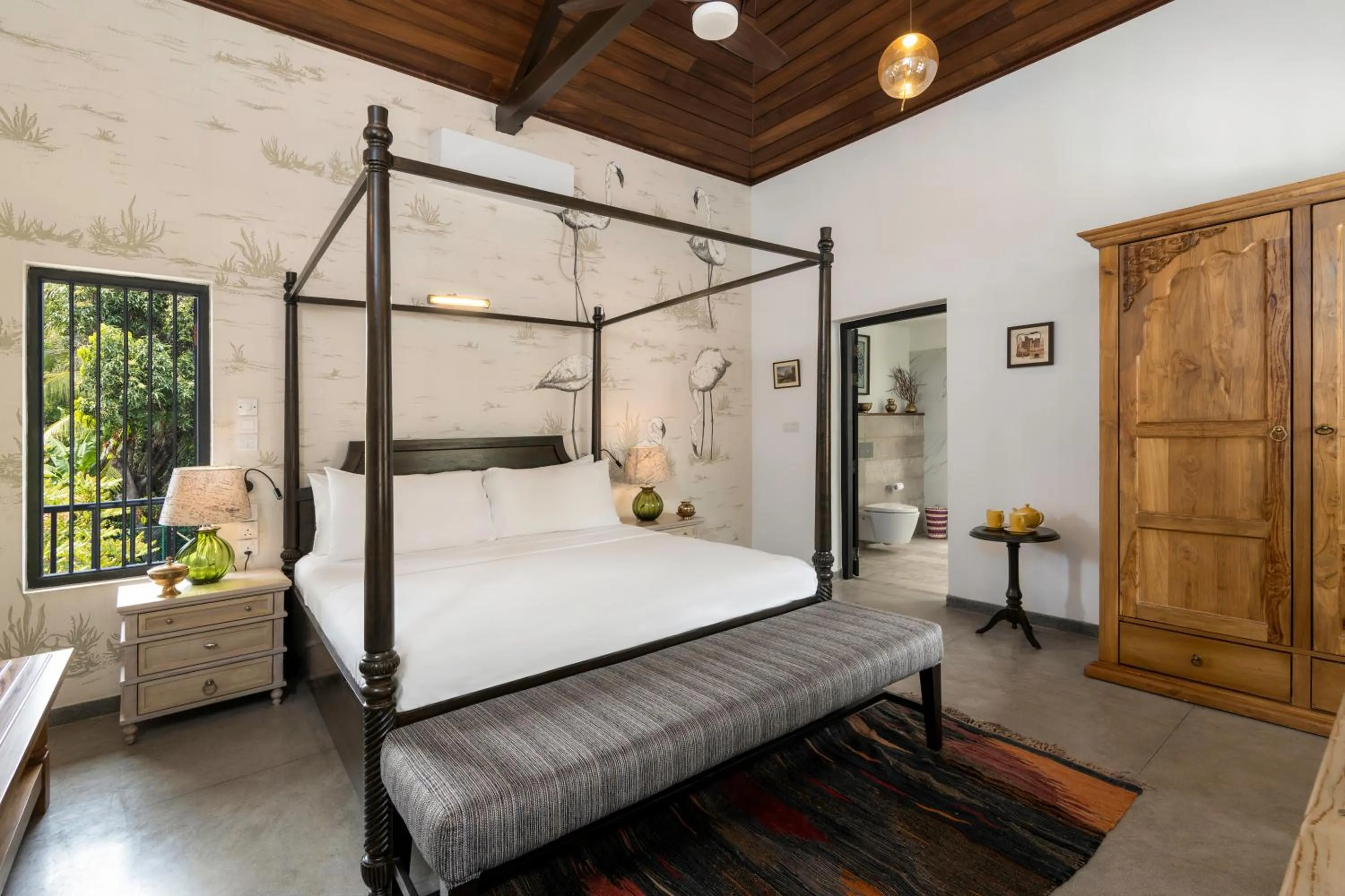 Bedroom, Bed in Jetwing Mahesa Bhawan