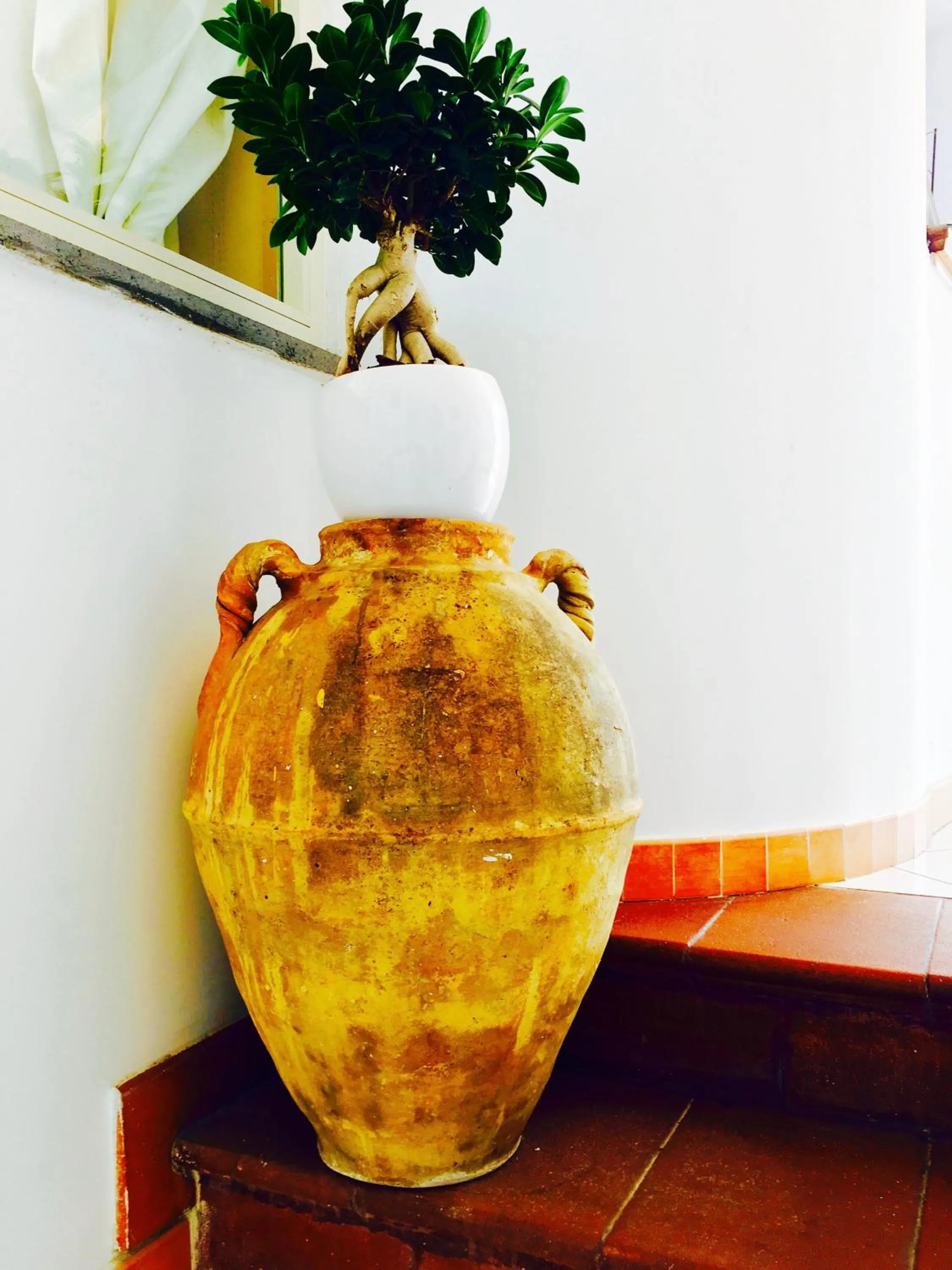 Decorative detail in Hotel Villa Felice Relais