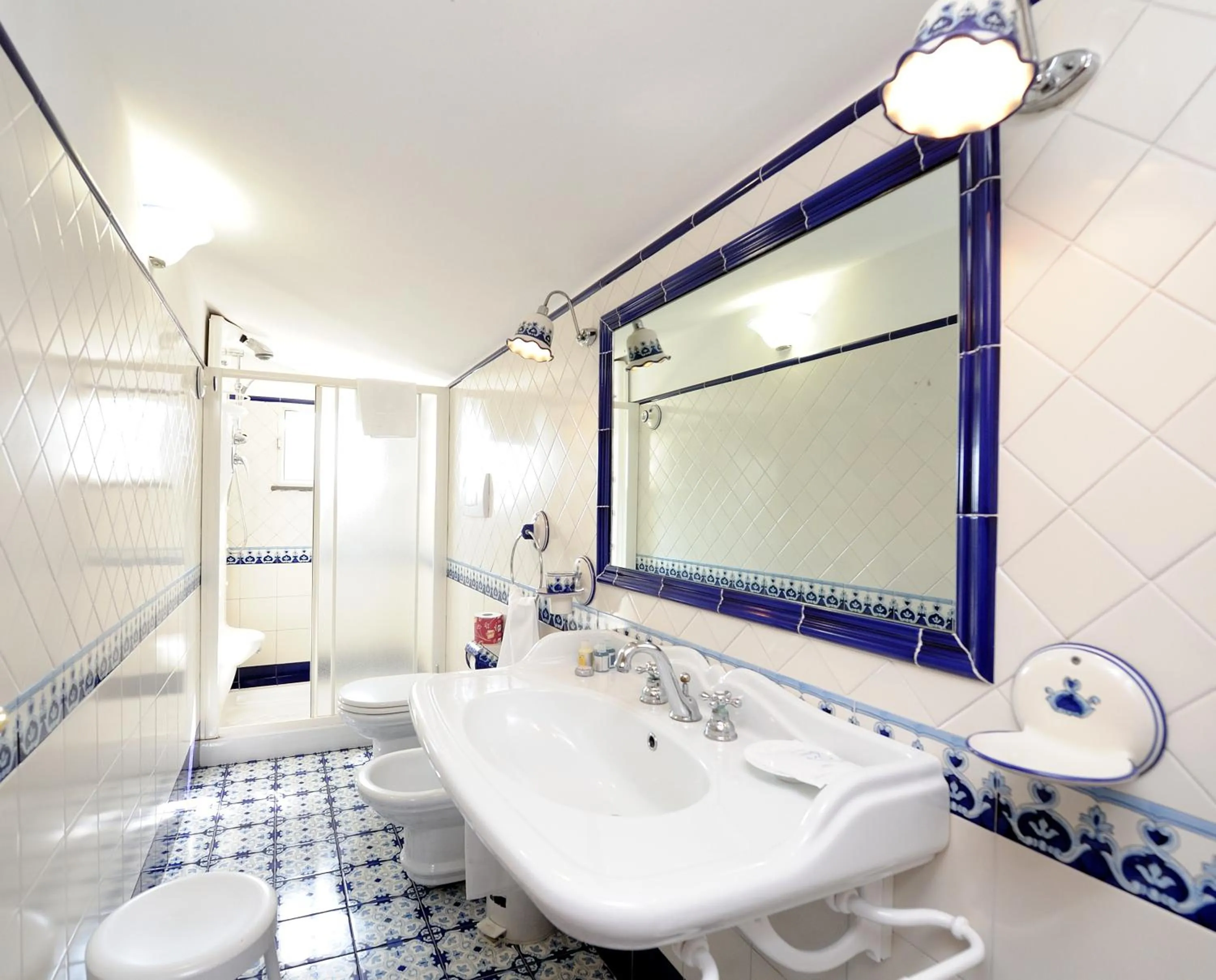 Bathroom in Hotel Villa Felice Relais