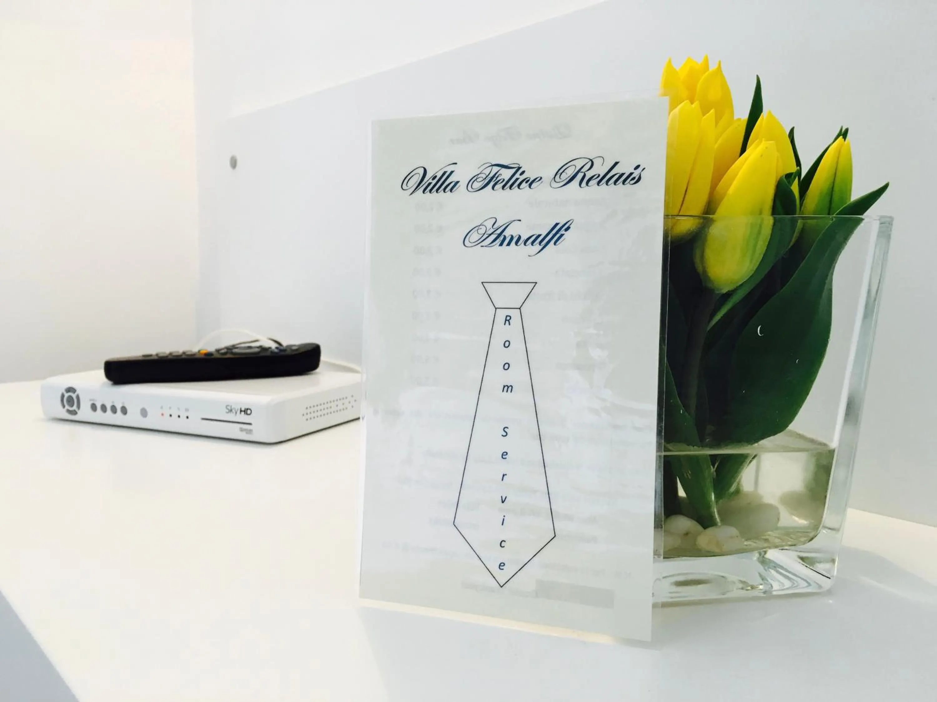 Decorative detail in Hotel Villa Felice Relais