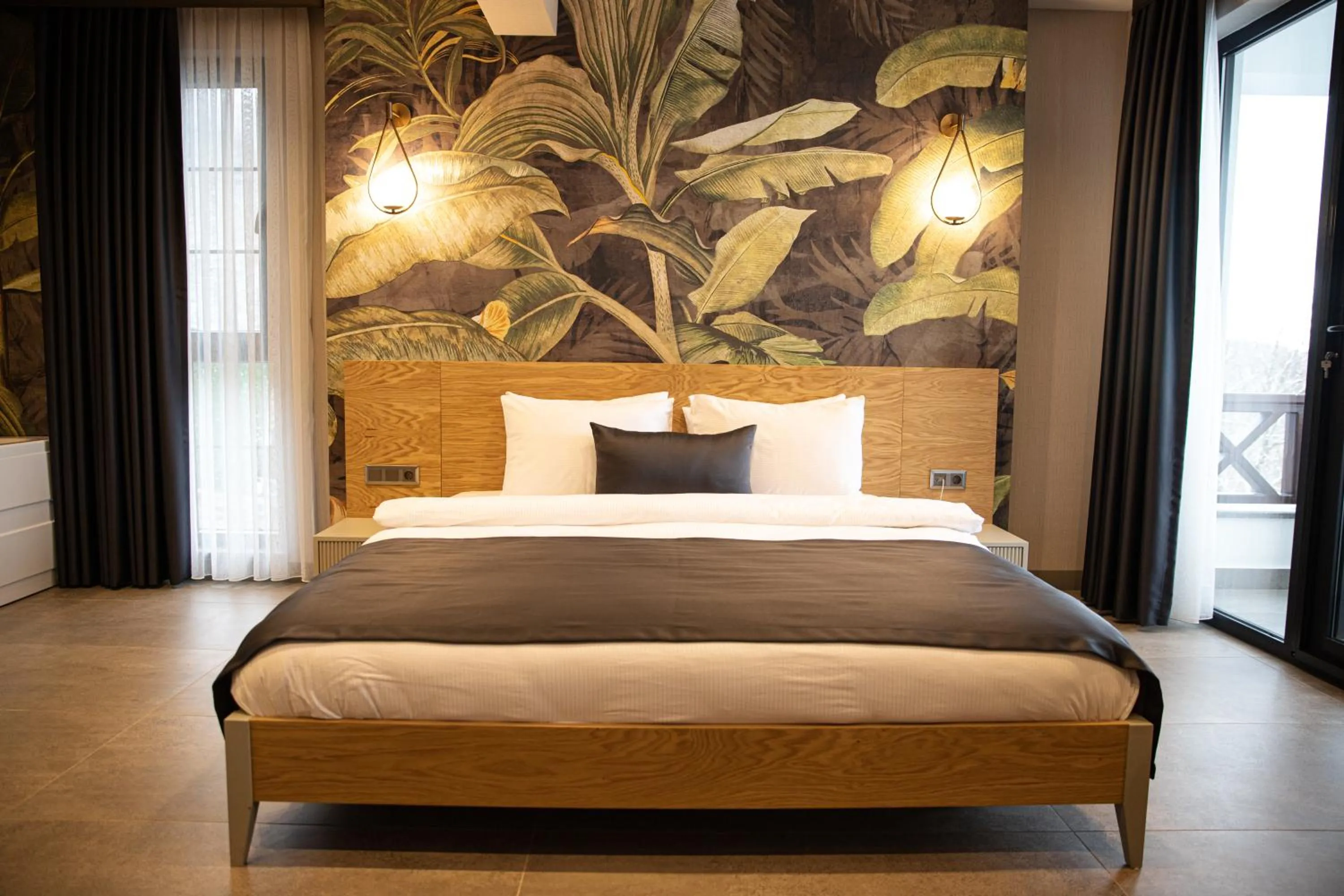 Bedroom, Bed in Kartepe Panorama