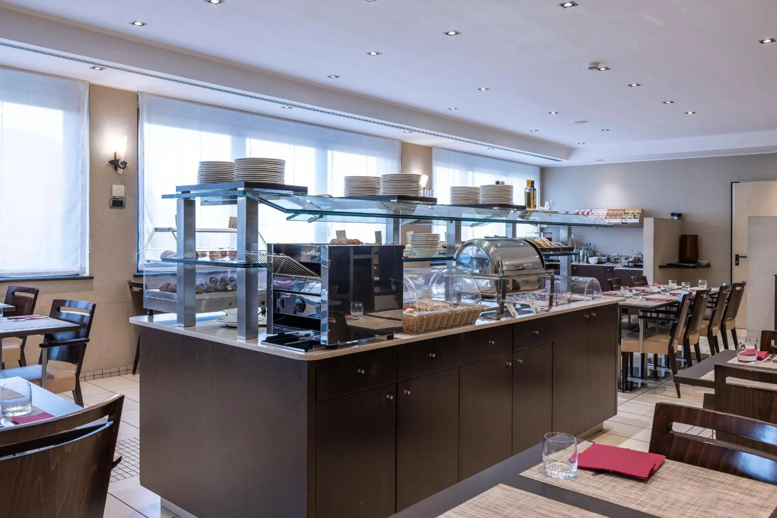 Buffet breakfast in Hotel Nord