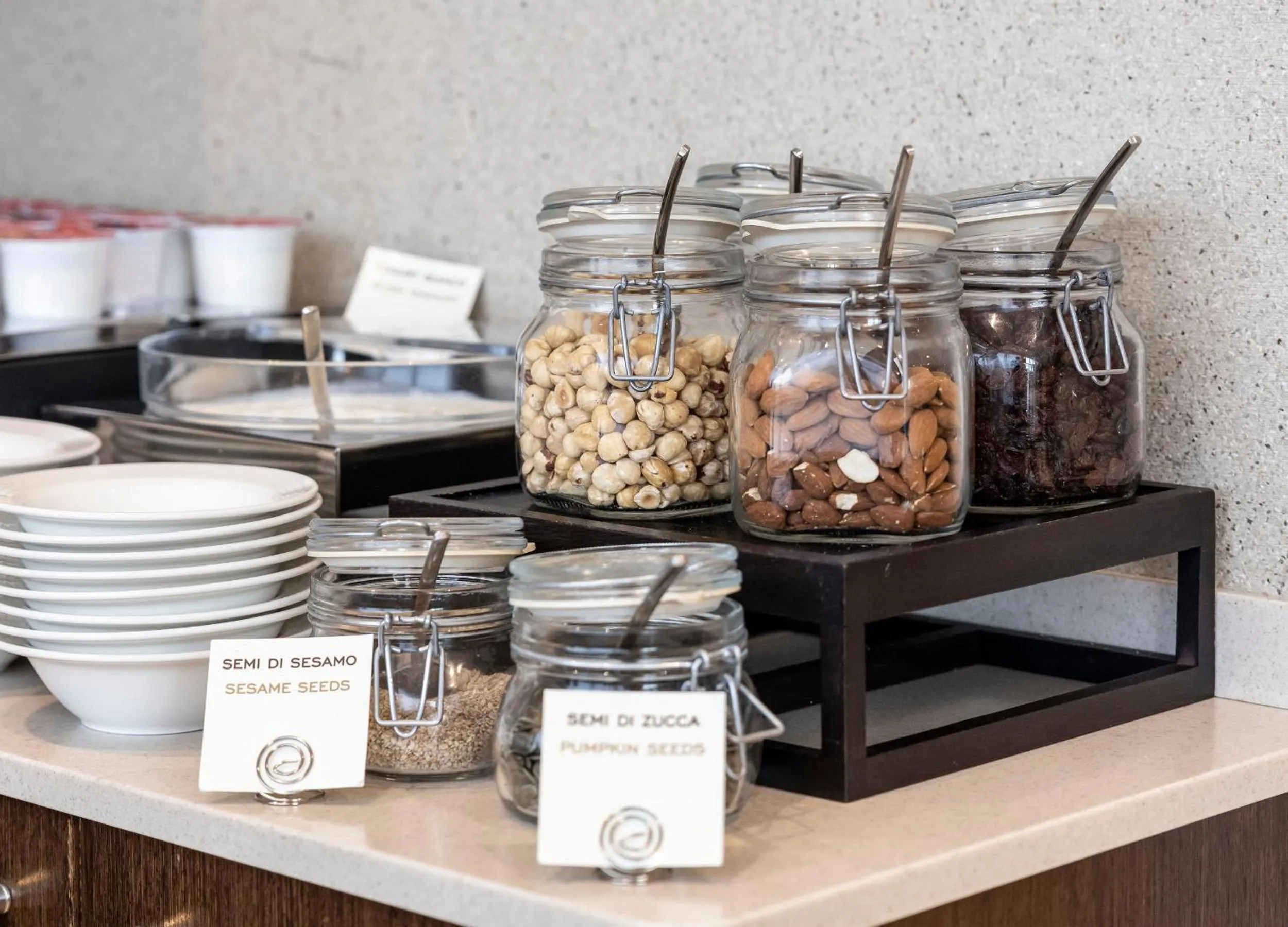 Food close-up in Hotel Nord