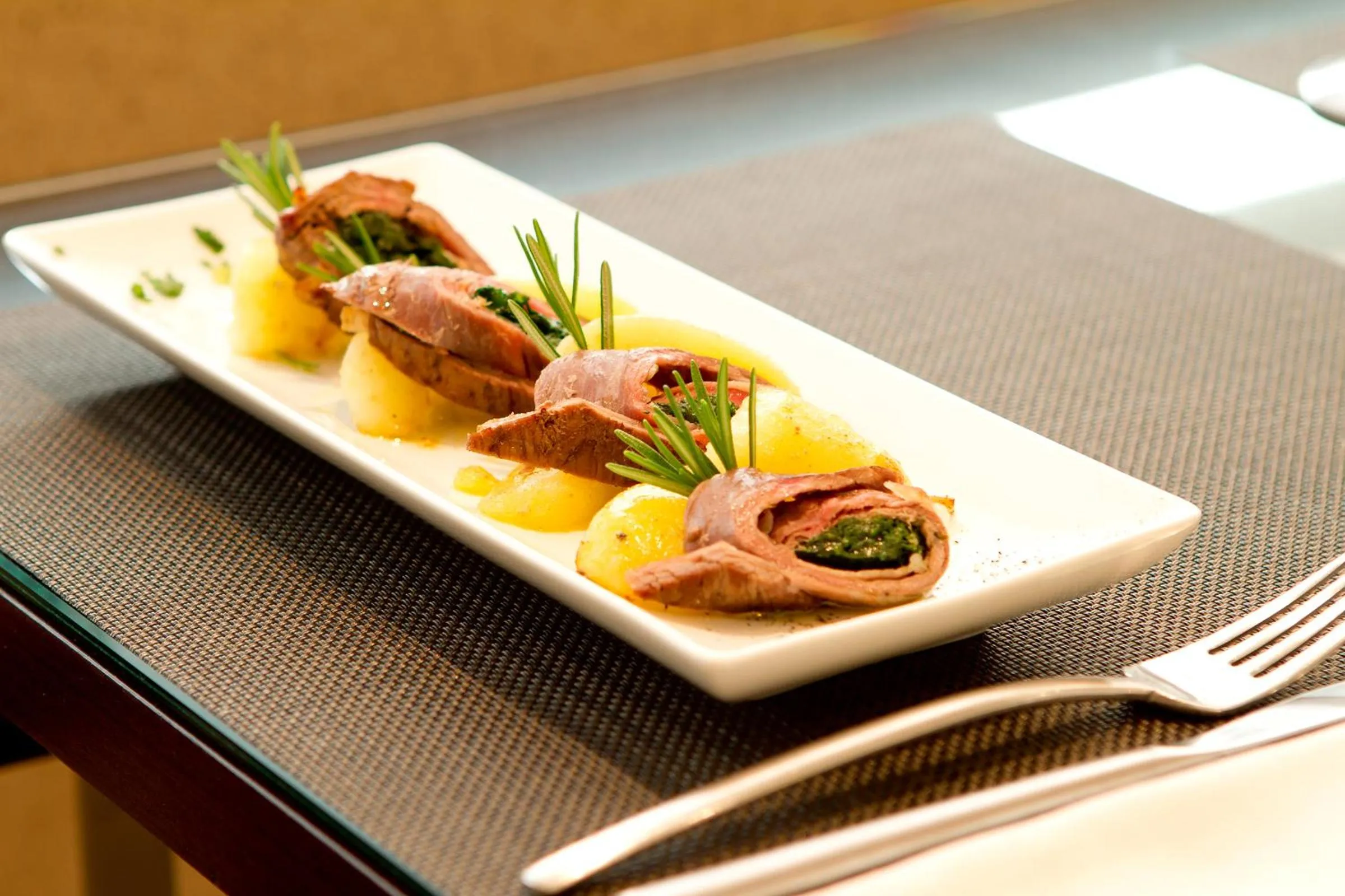 Food close-up in Hotel Nord