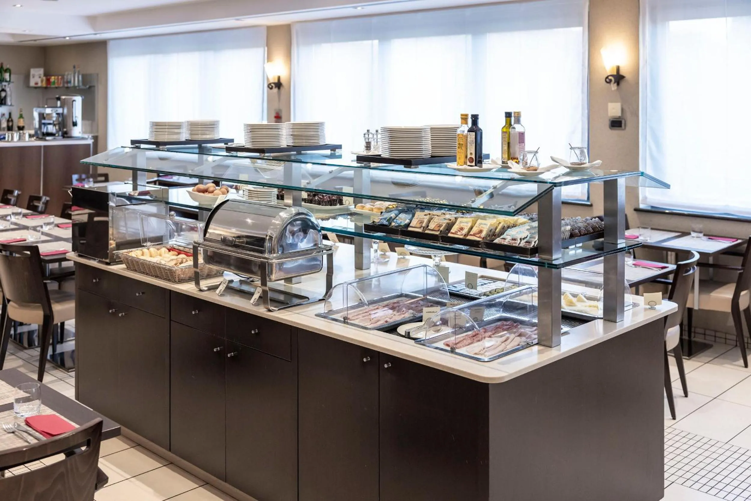 Buffet breakfast in Hotel Nord