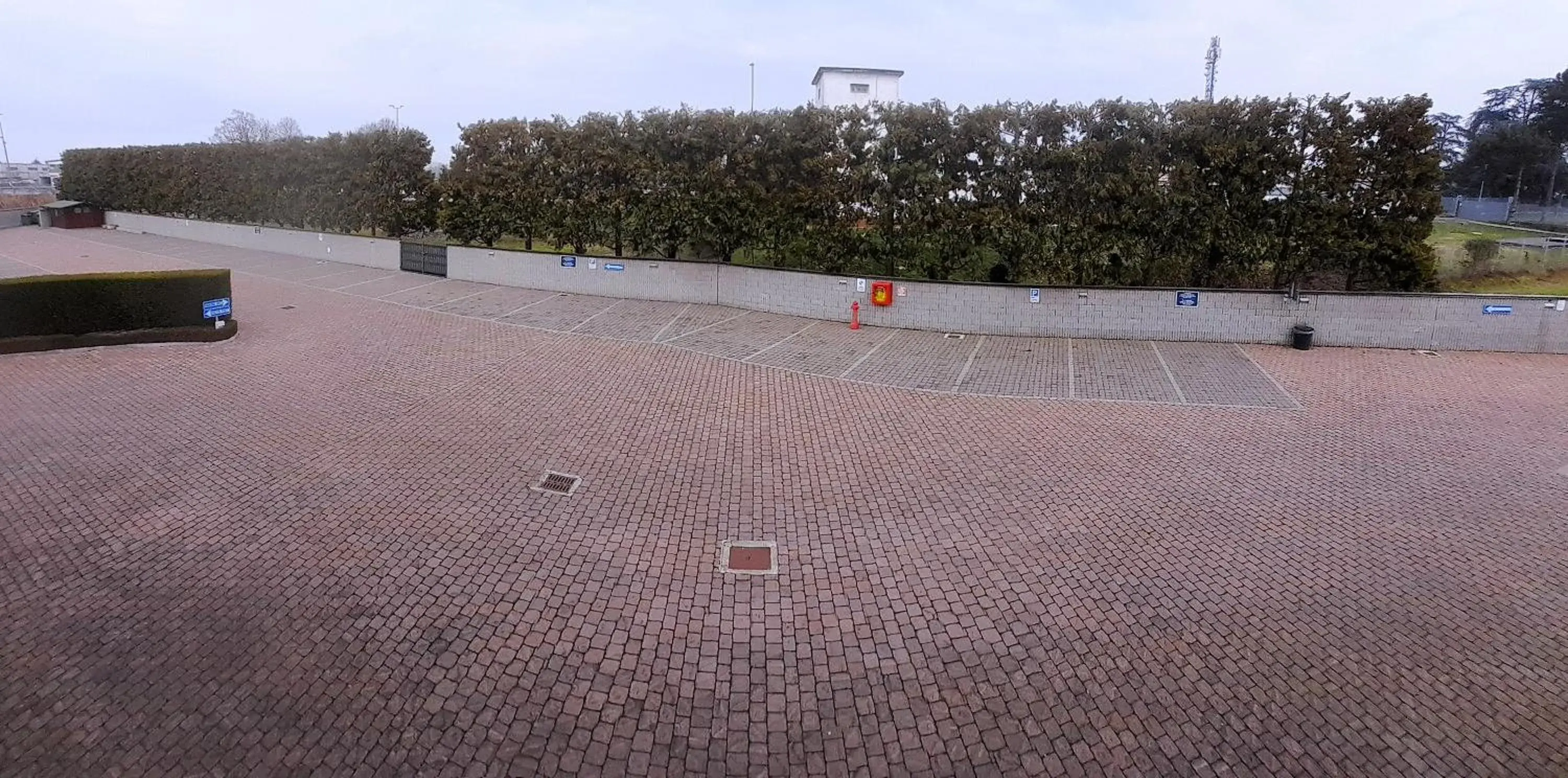 Inner courtyard view in Hotel Nord Inner courtyard view in Hotel Nord