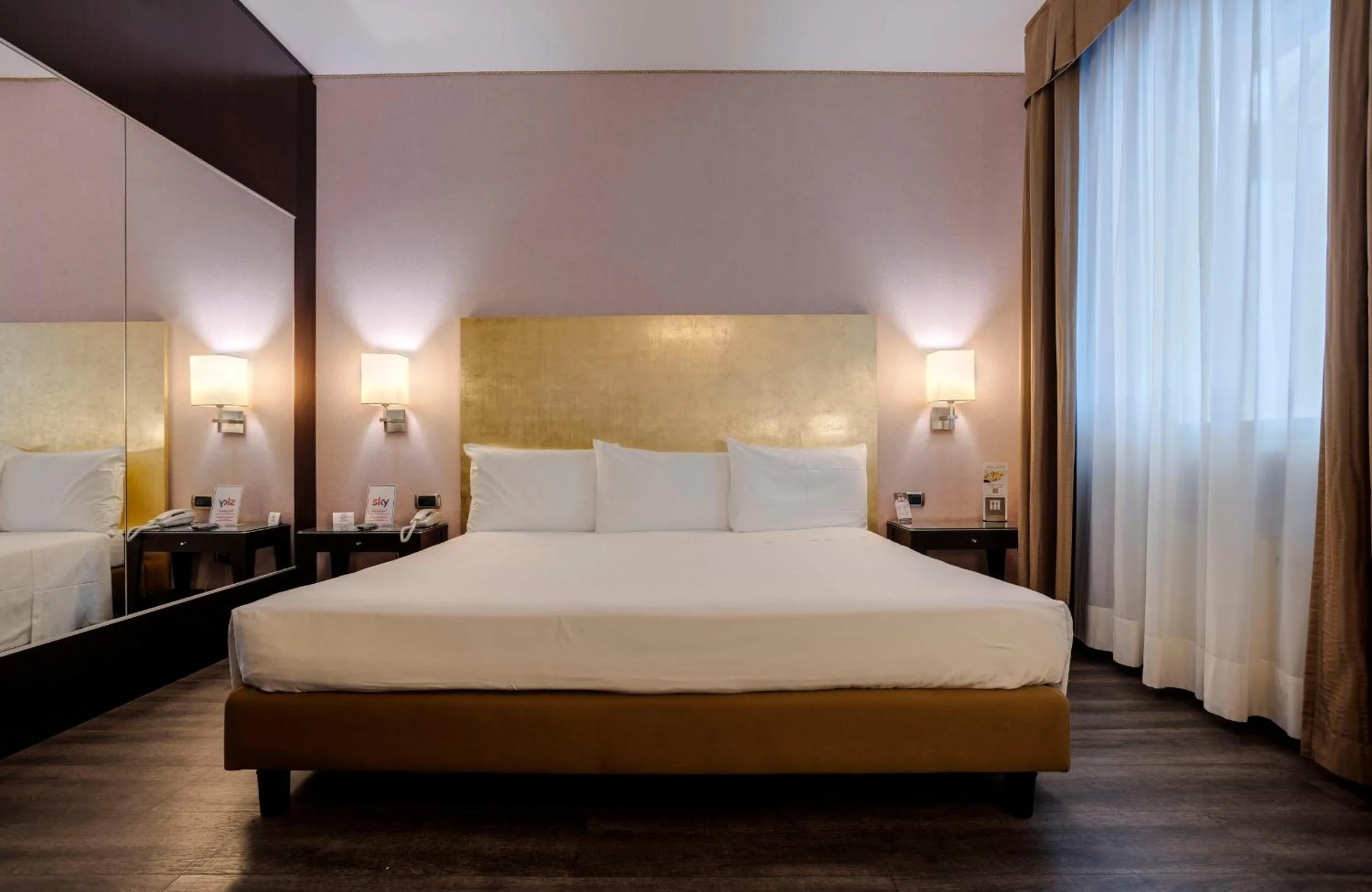 Bedroom, Bed in Hotel Nord