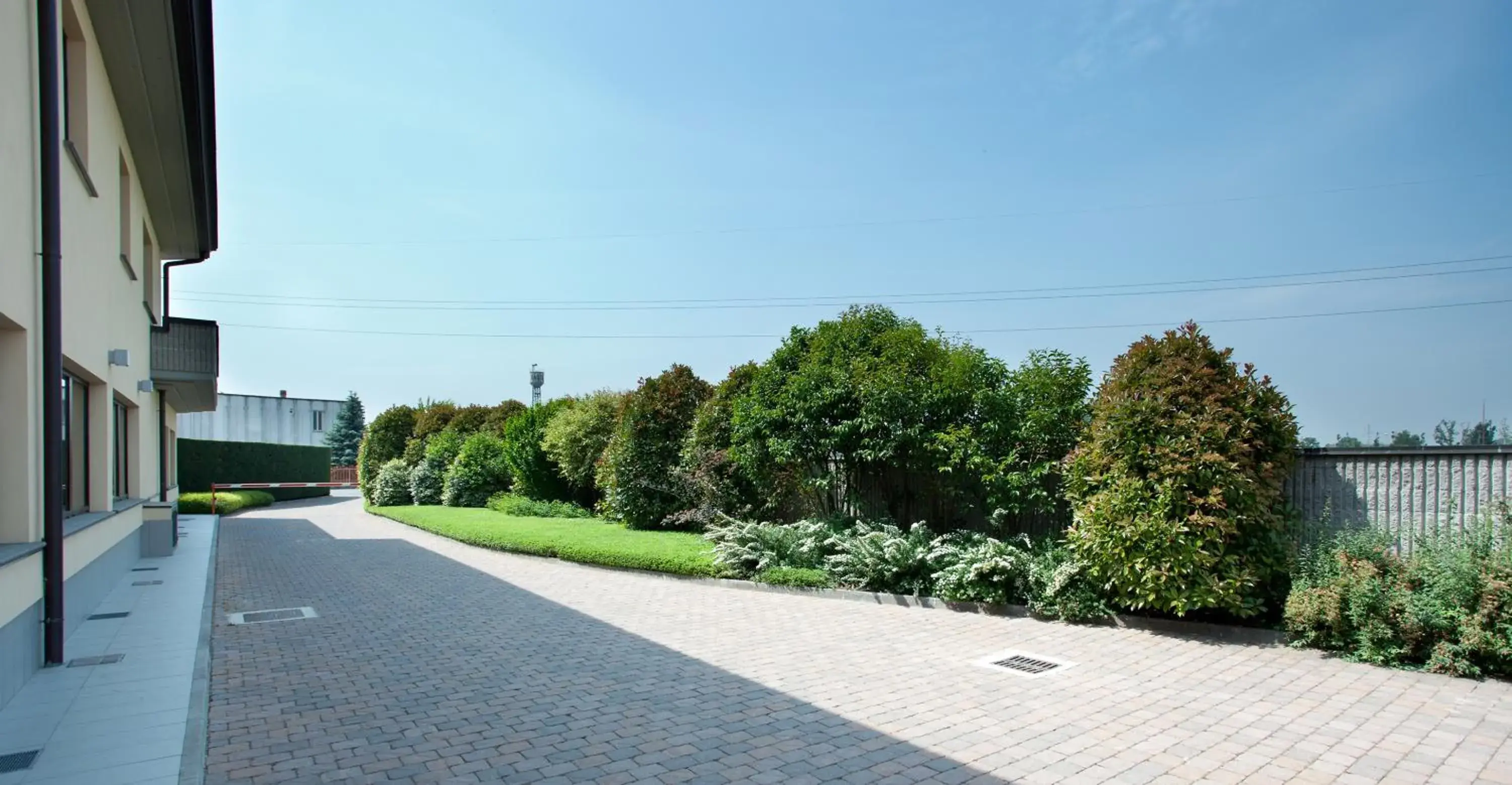 Garden view in Hotel Nord Garden view in Hotel Nord