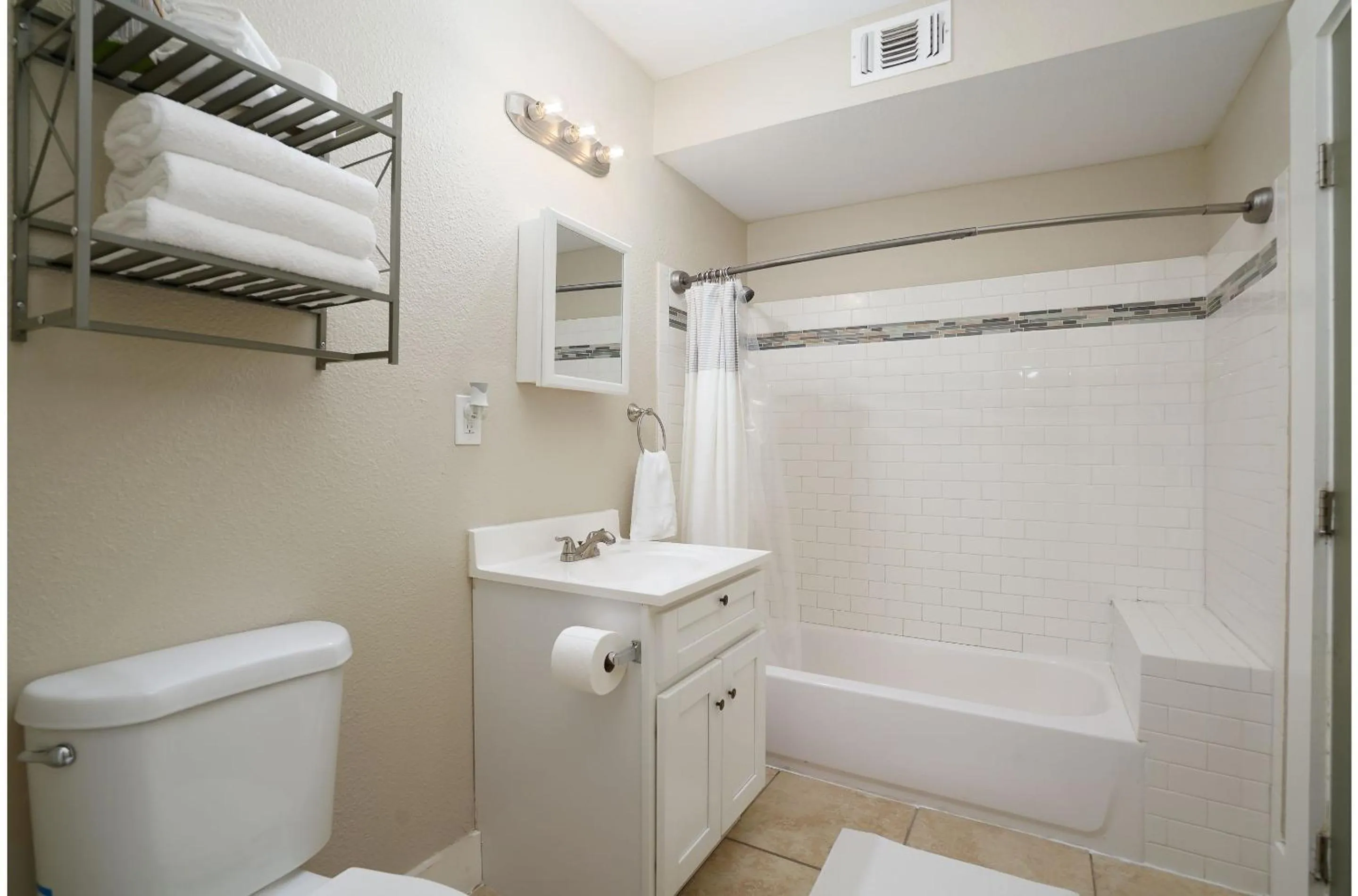 Bathroom in Amazing Fully Fenced Home Only 5 Mins from Downtown