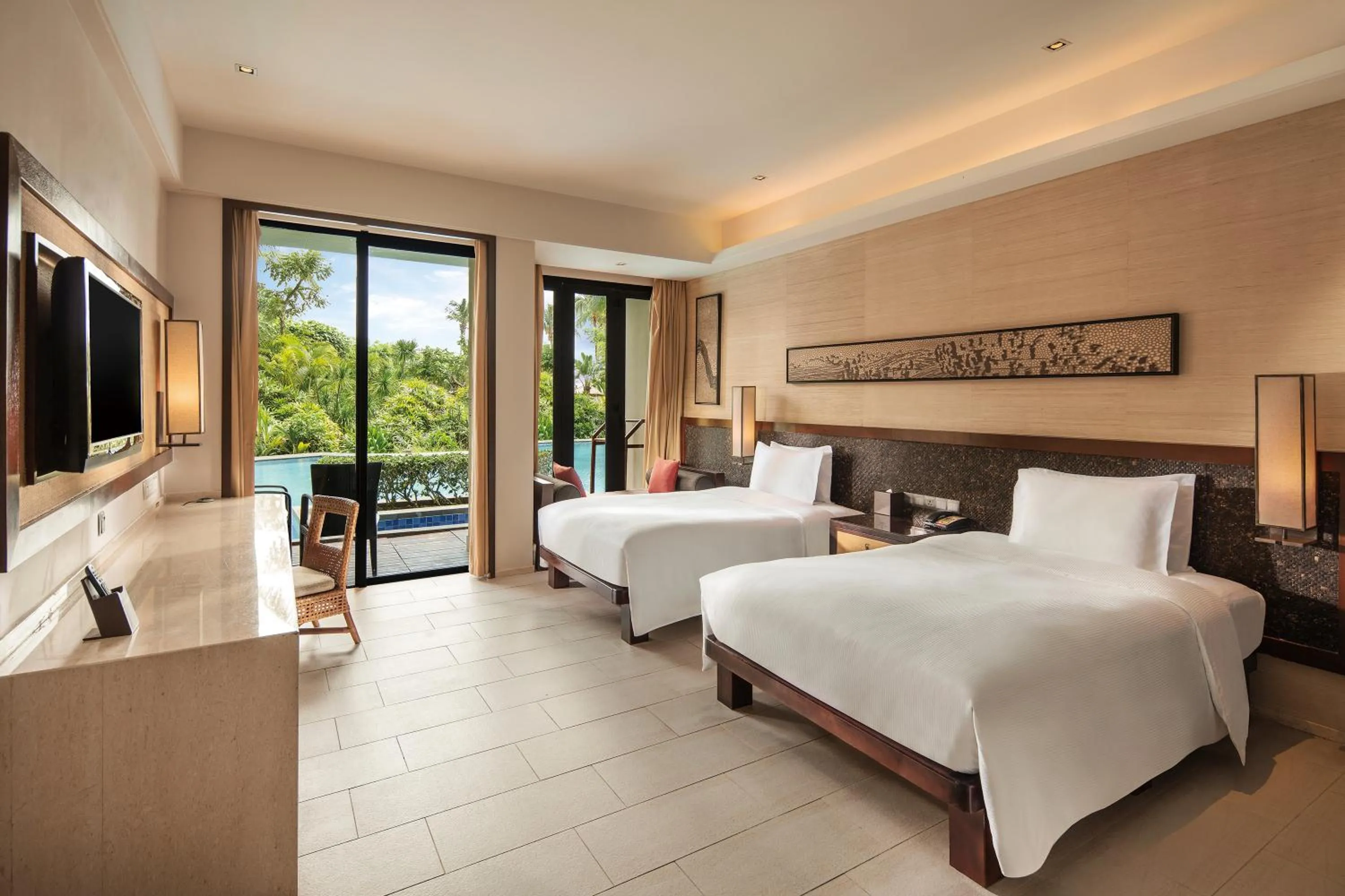 Photo of the whole room, Bed in Wanda Realm Resort Sanya Haitang Bay