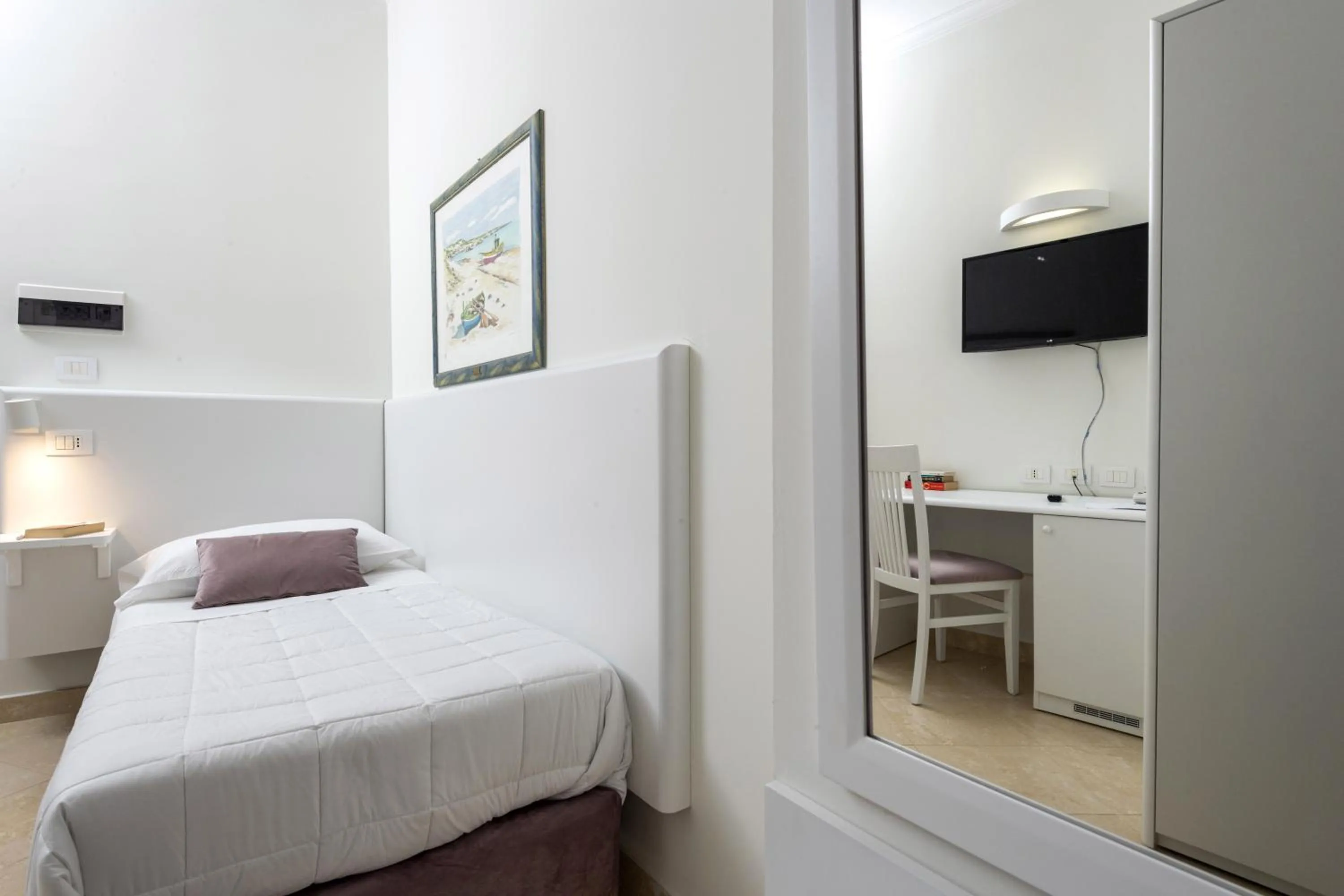 Bed in Hotel Centrale Spa & Relax