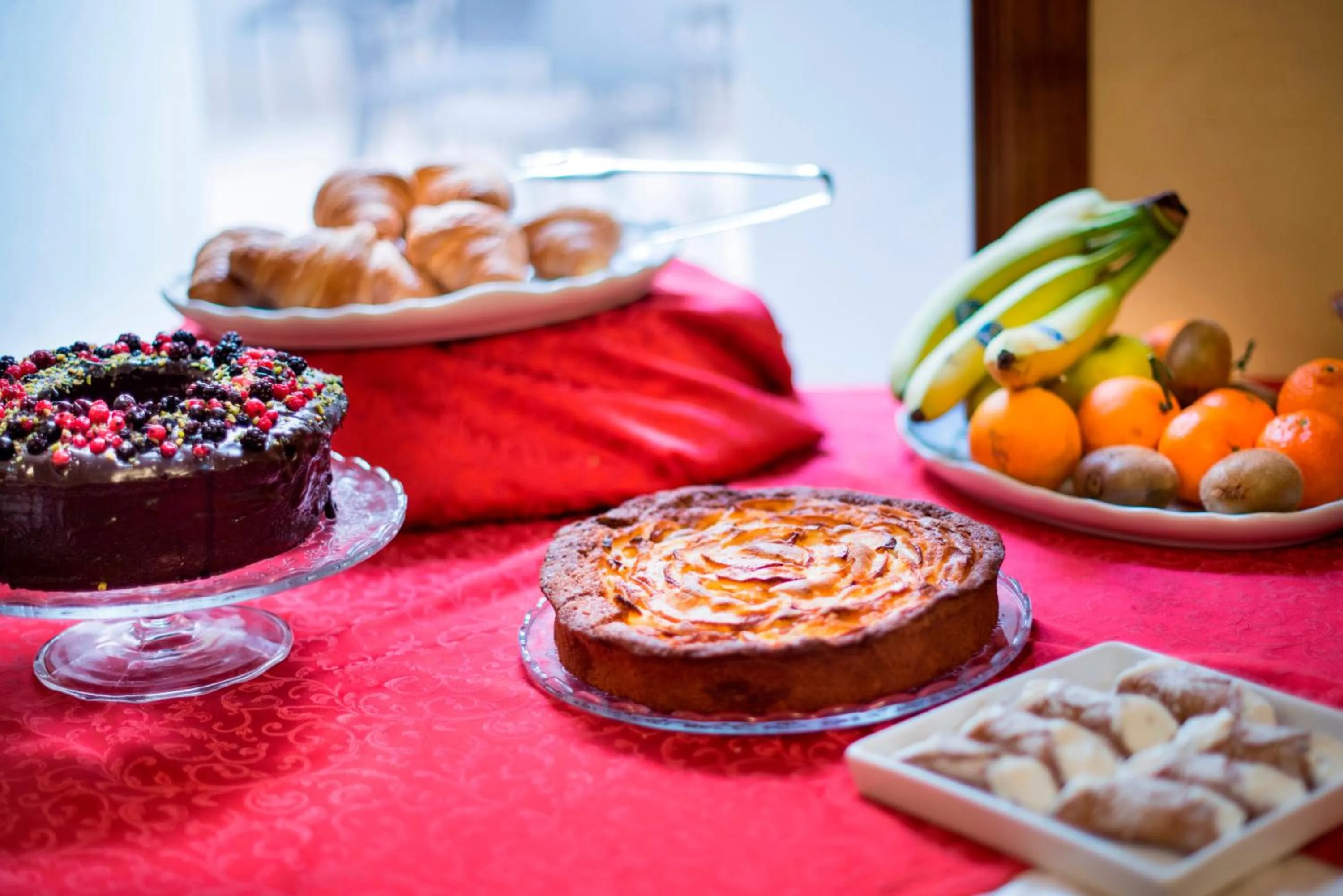 Buffet breakfast in Hotel Centrale Spa & Relax