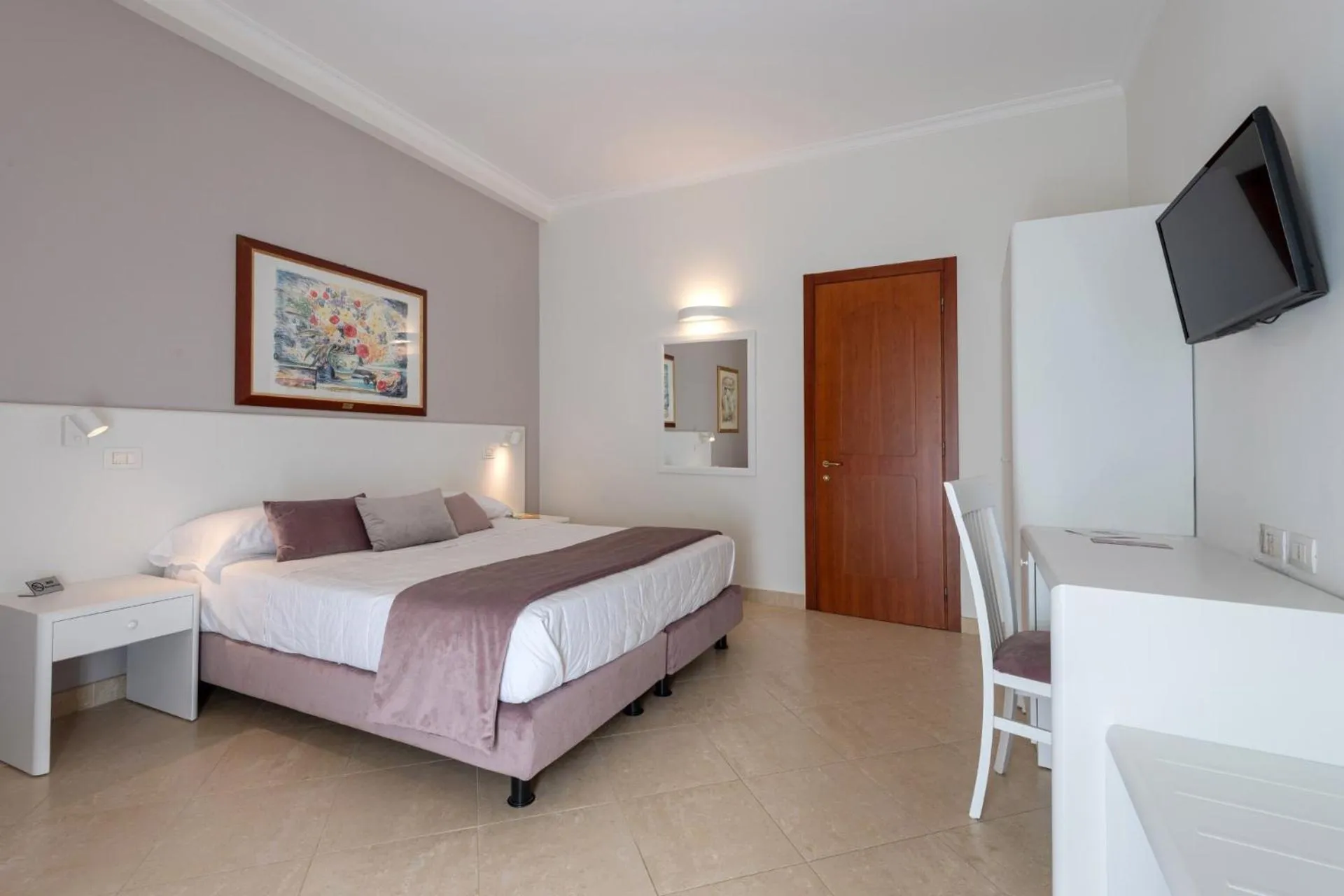 Bed in Hotel Centrale Spa & Relax