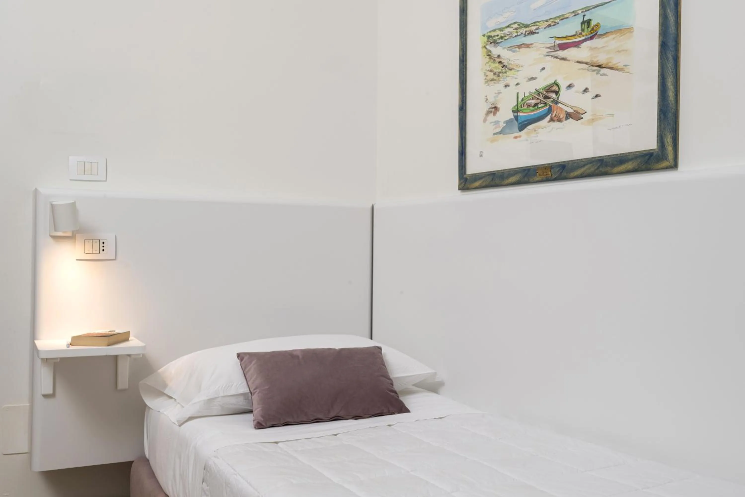 Bed in Hotel Centrale Spa & Relax