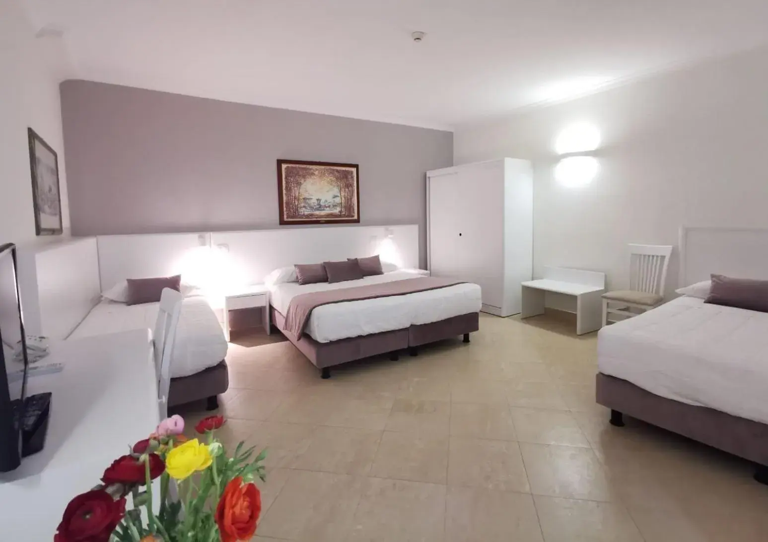 Bed in Hotel Centrale Spa & Relax Bed in Hotel Centrale Spa & Relax