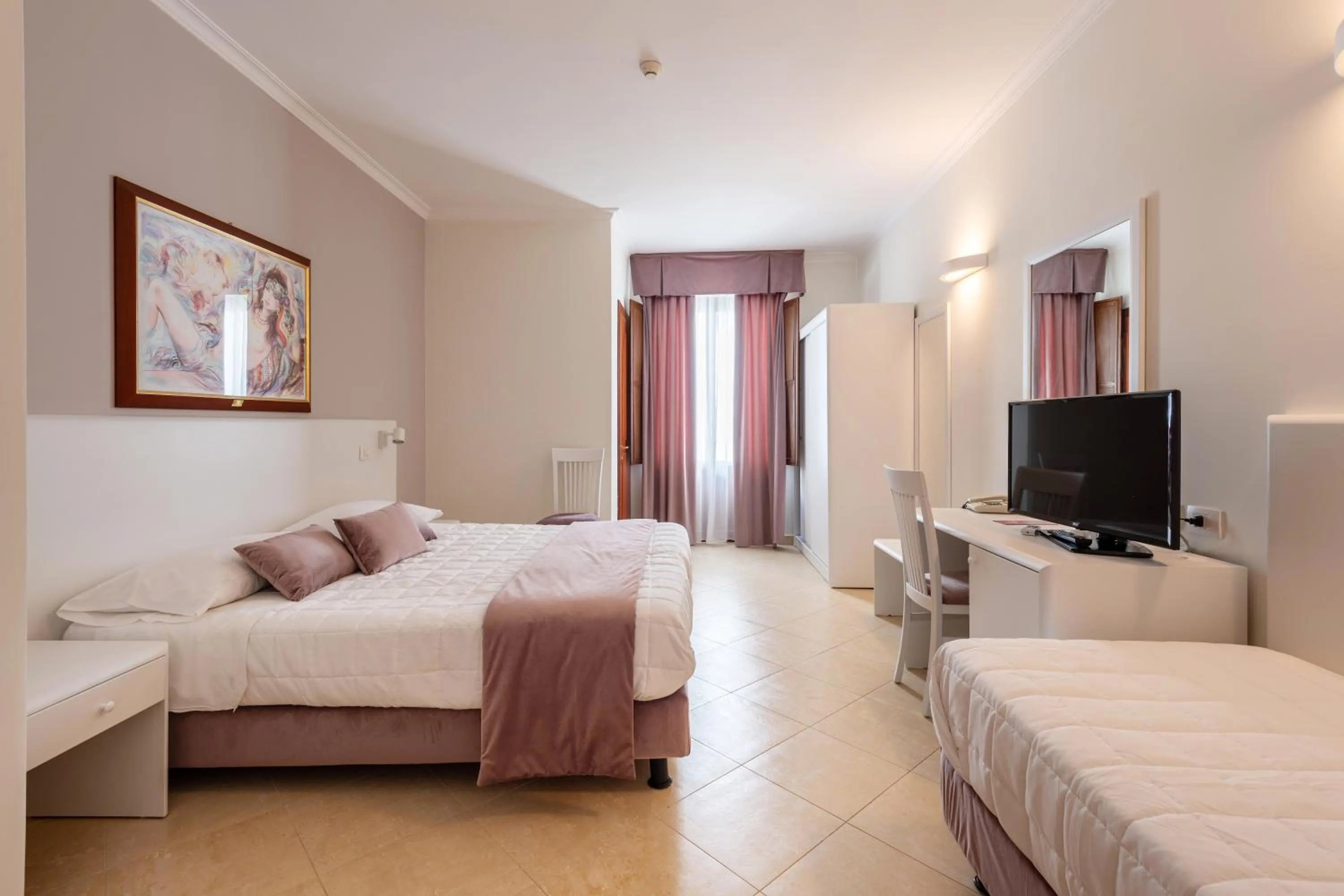 Bed in Hotel Centrale Spa & Relax