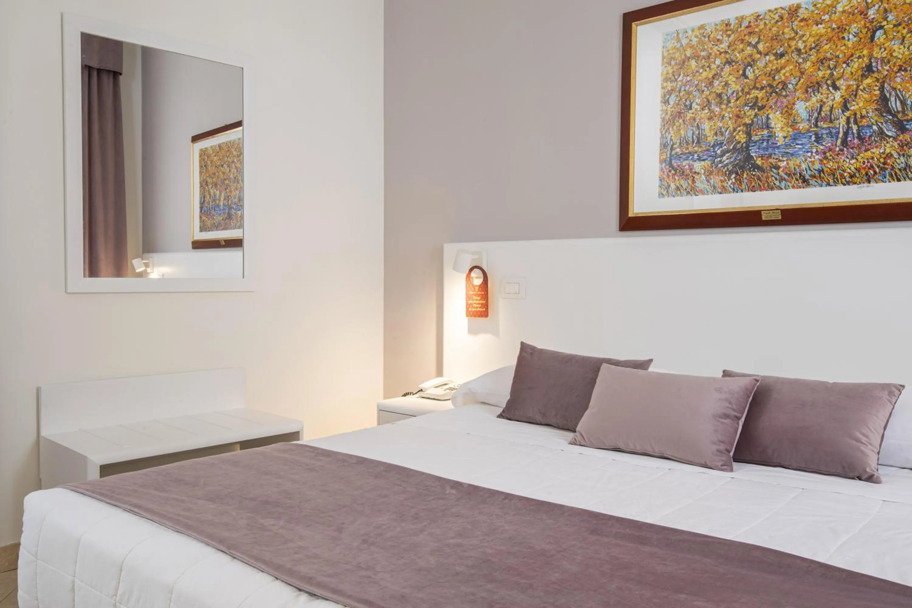 Bed in Hotel Centrale Spa & Relax