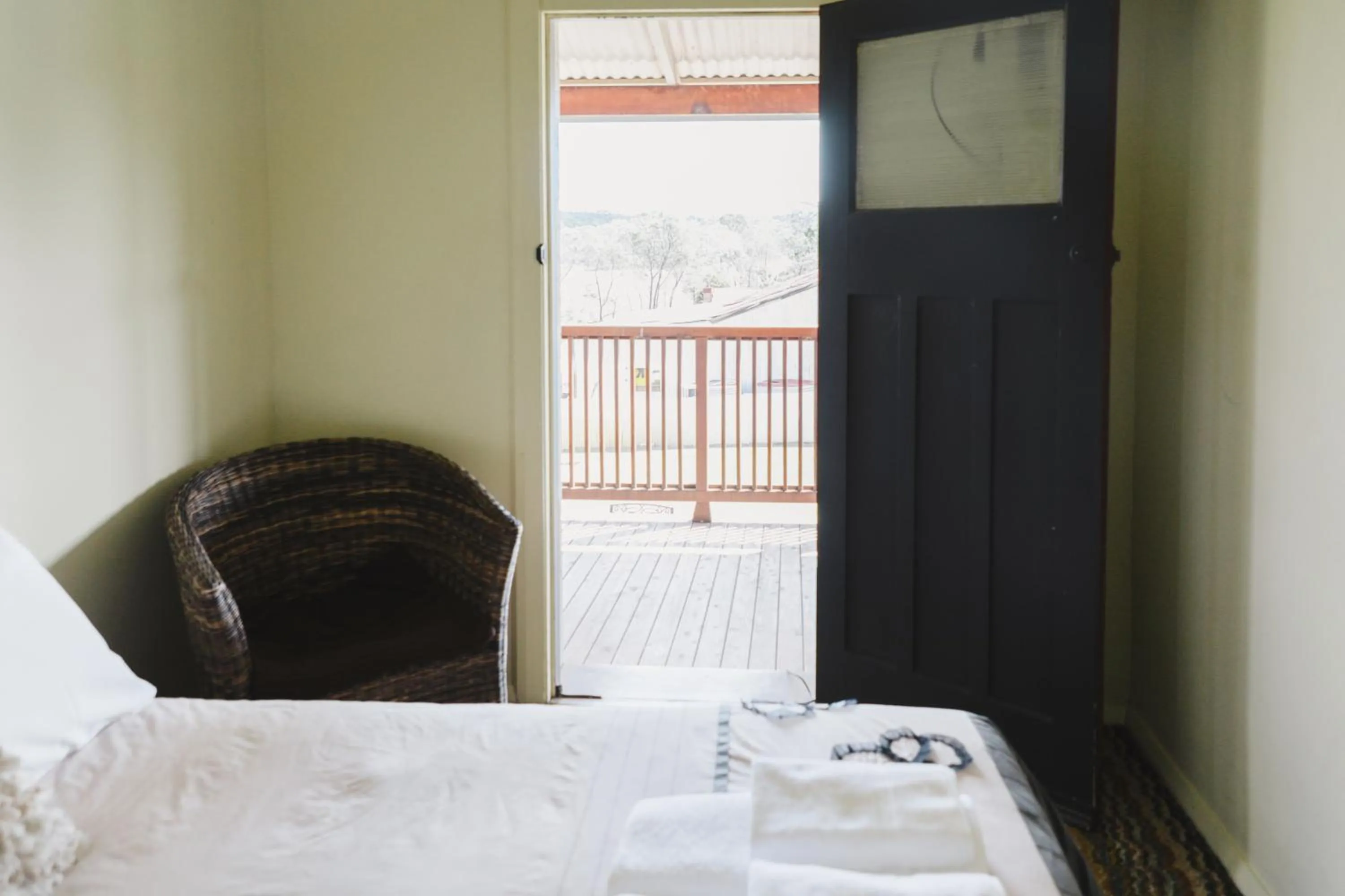 Bed in Royal Hotel Capertee