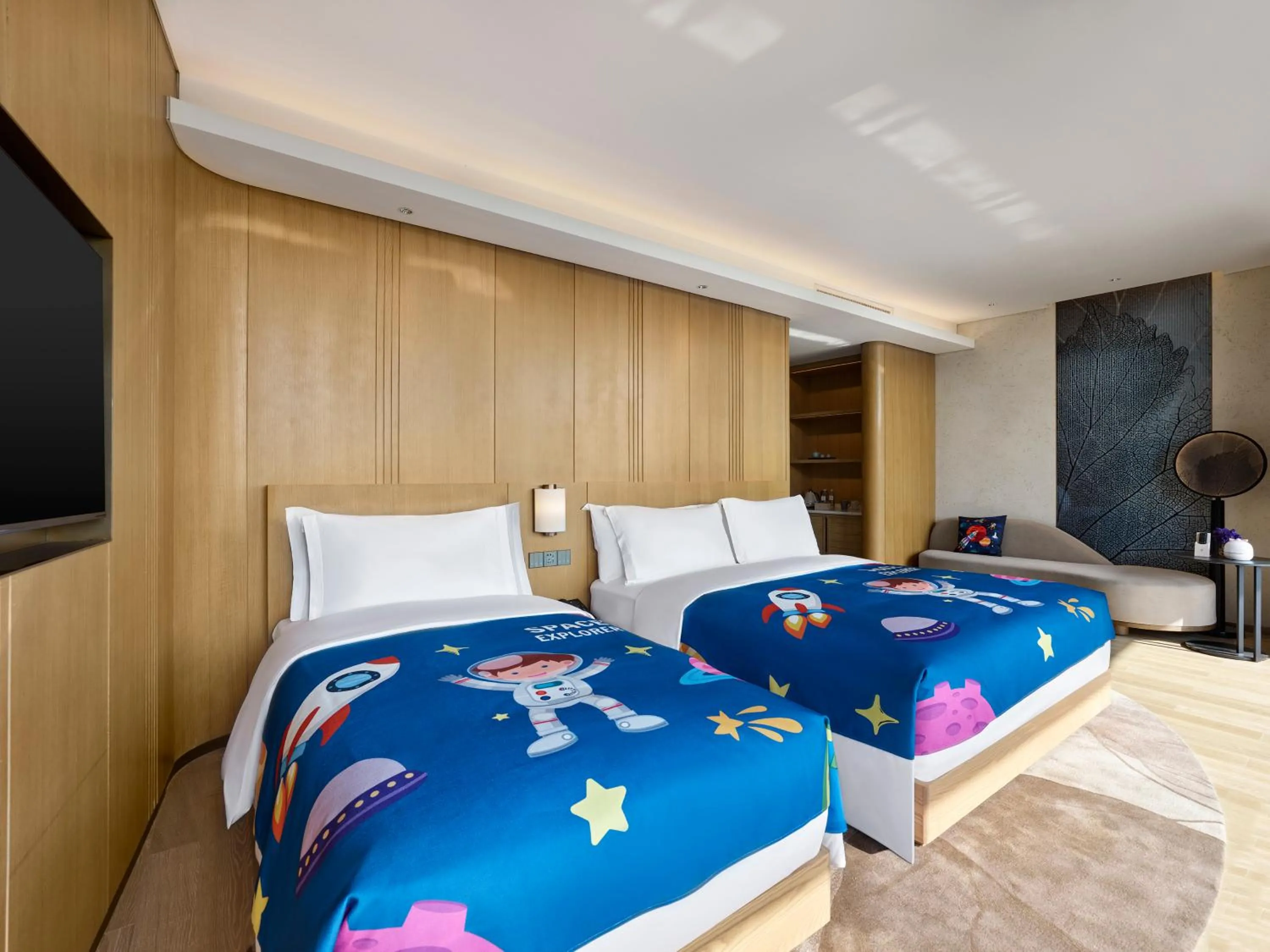 Bed in Garrya Huzhou Lucun