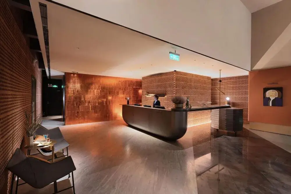 Lobby or reception in Grade Hotel Shenzhen Shekou Sea World Lobby or reception in Grade Hotel Shenzhen Shekou Sea World