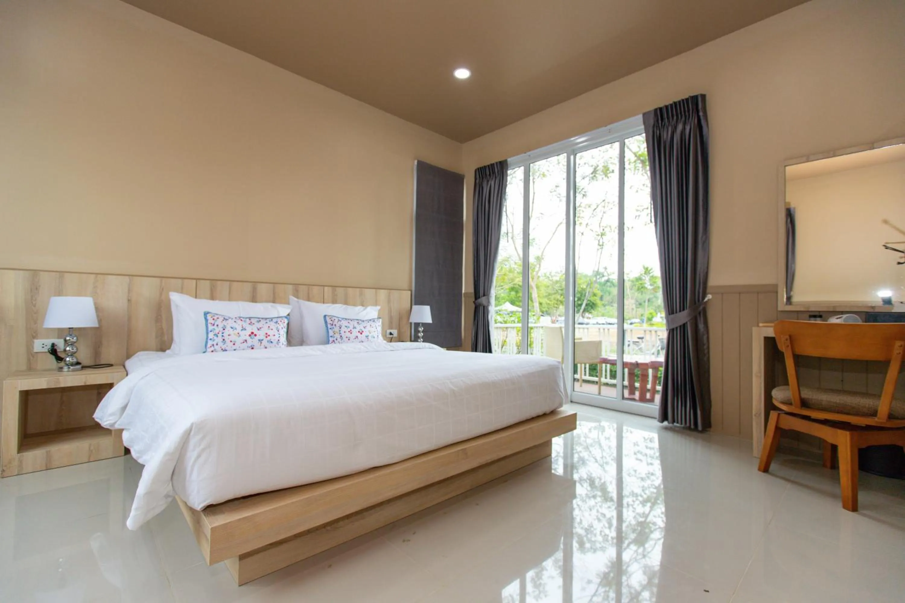 Bed in The Chamuang Forest