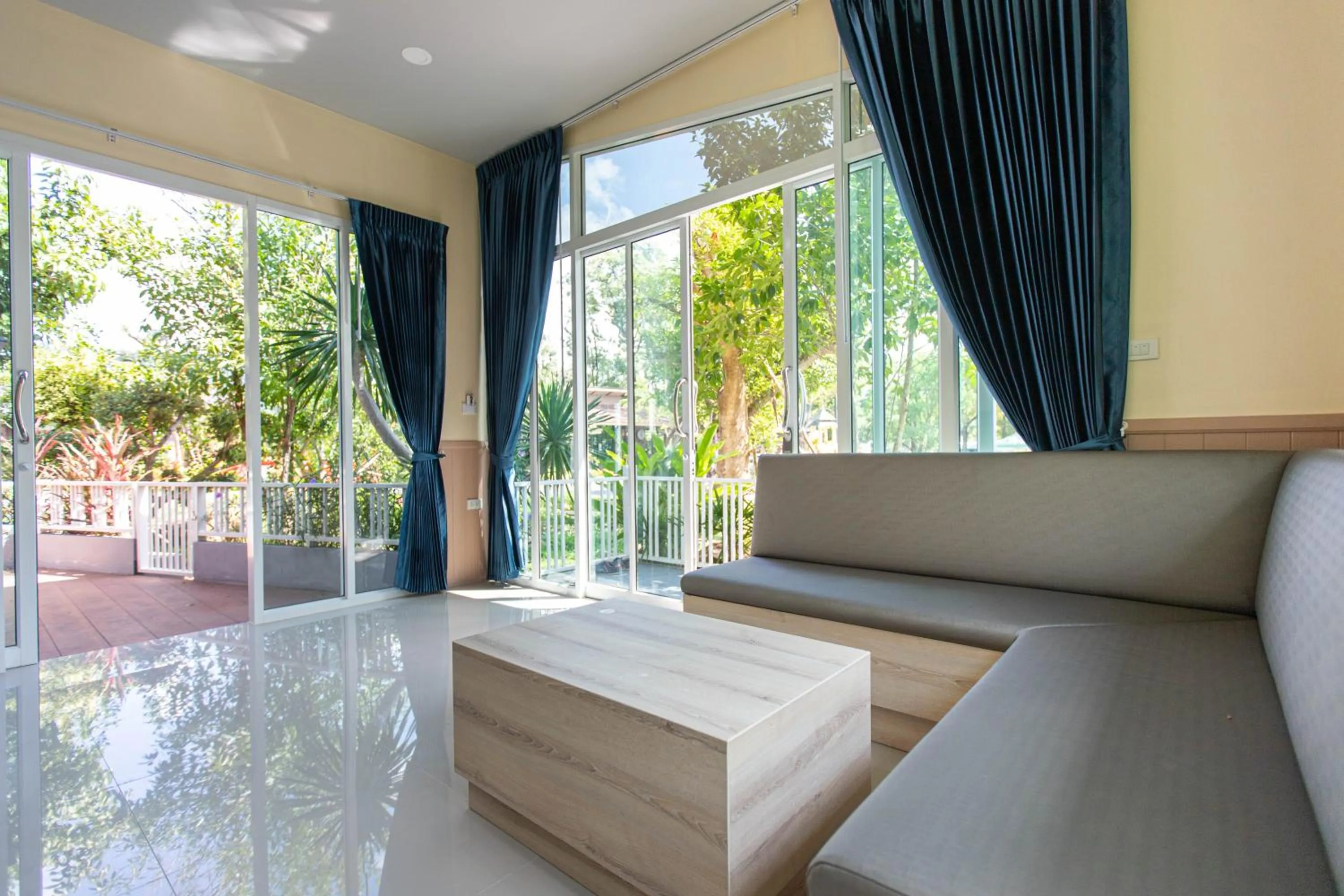 Living room in The Chamuang Forest