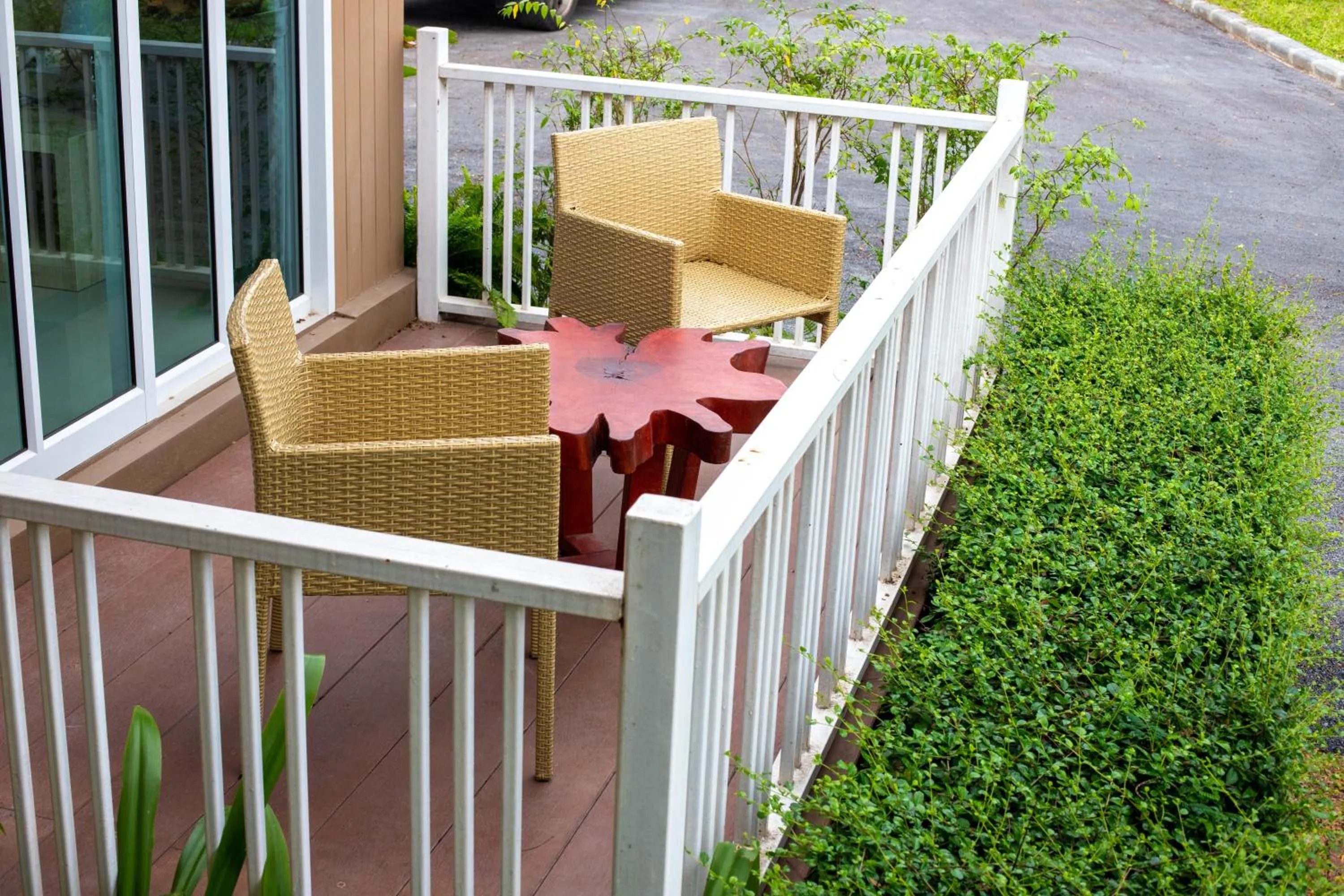 Balcony/Terrace in The Chamuang Forest
