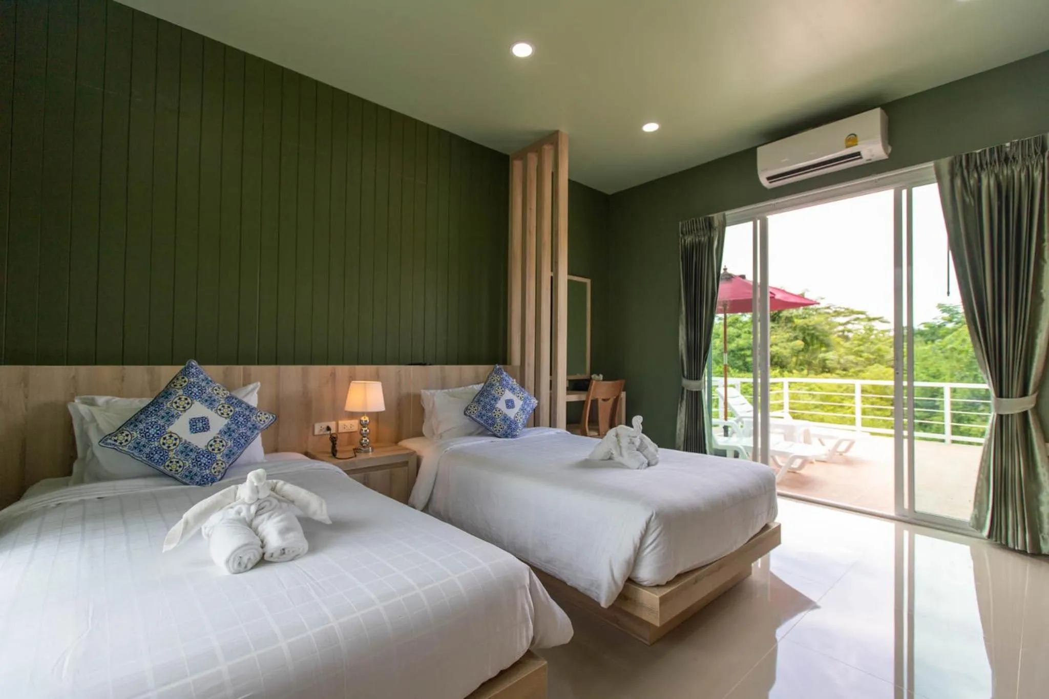 Bed in The Chamuang Forest