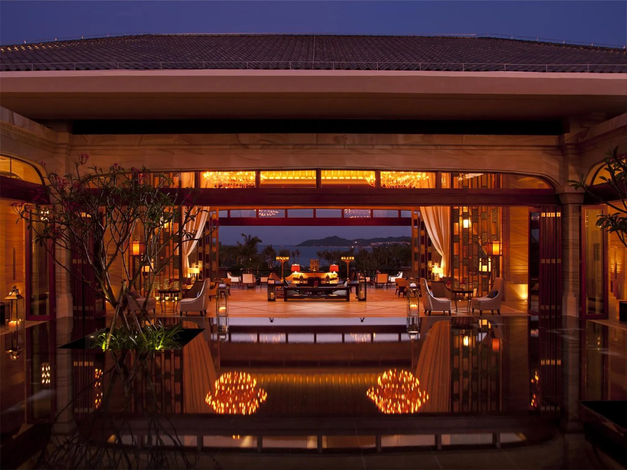 Lobby or reception in Wanda Reign Resort & Villas Sanya Haitang Bay