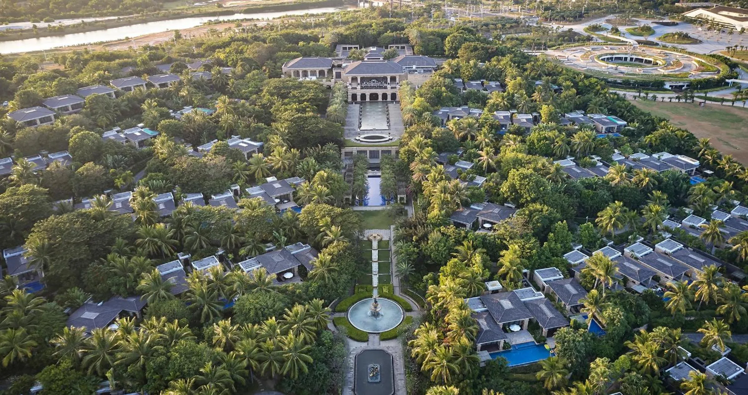 Bird's eye view in Wanda Reign Resort & Villas Sanya Haitang Bay