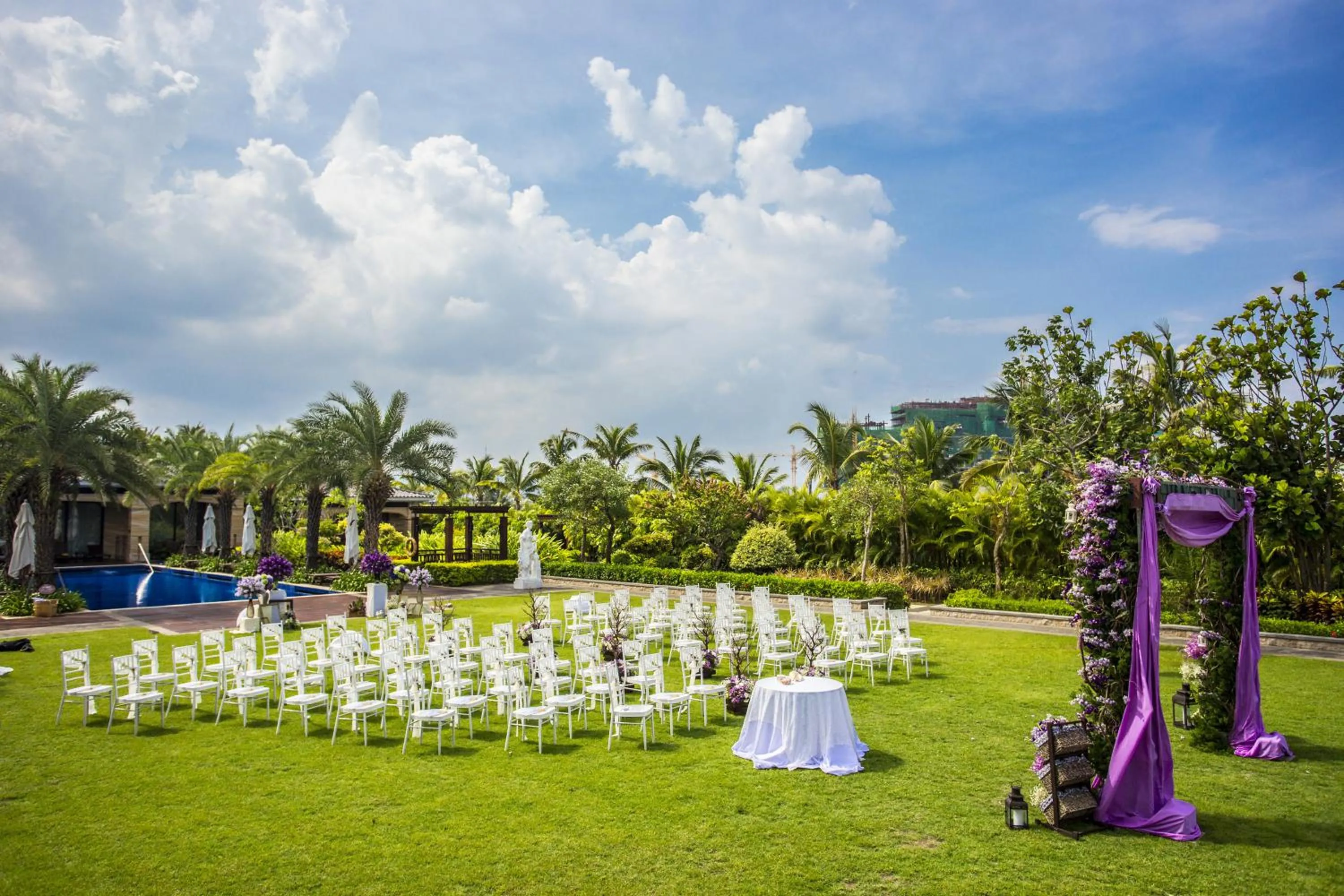 wedding in Wanda Reign Resort & Villas Sanya Haitang Bay