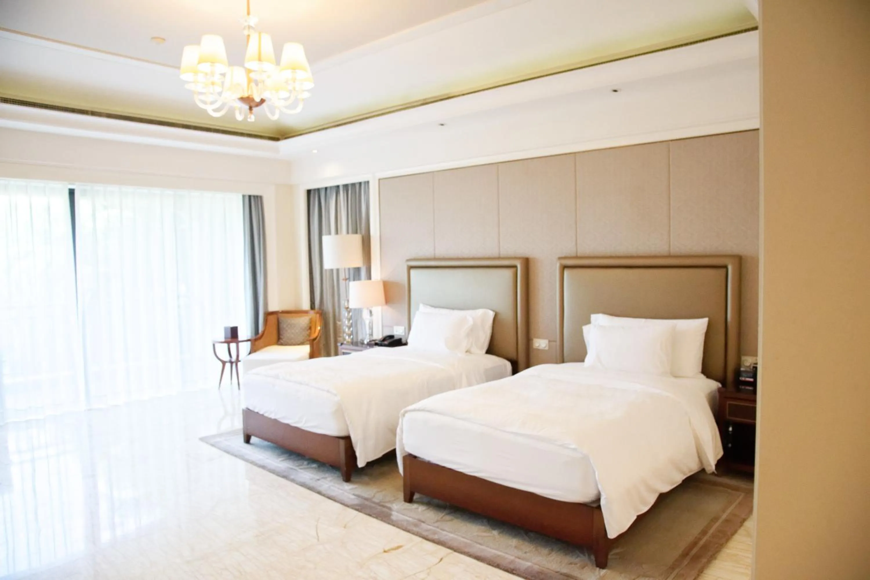 Bed in Wanda Reign Resort & Villas Sanya Haitang Bay