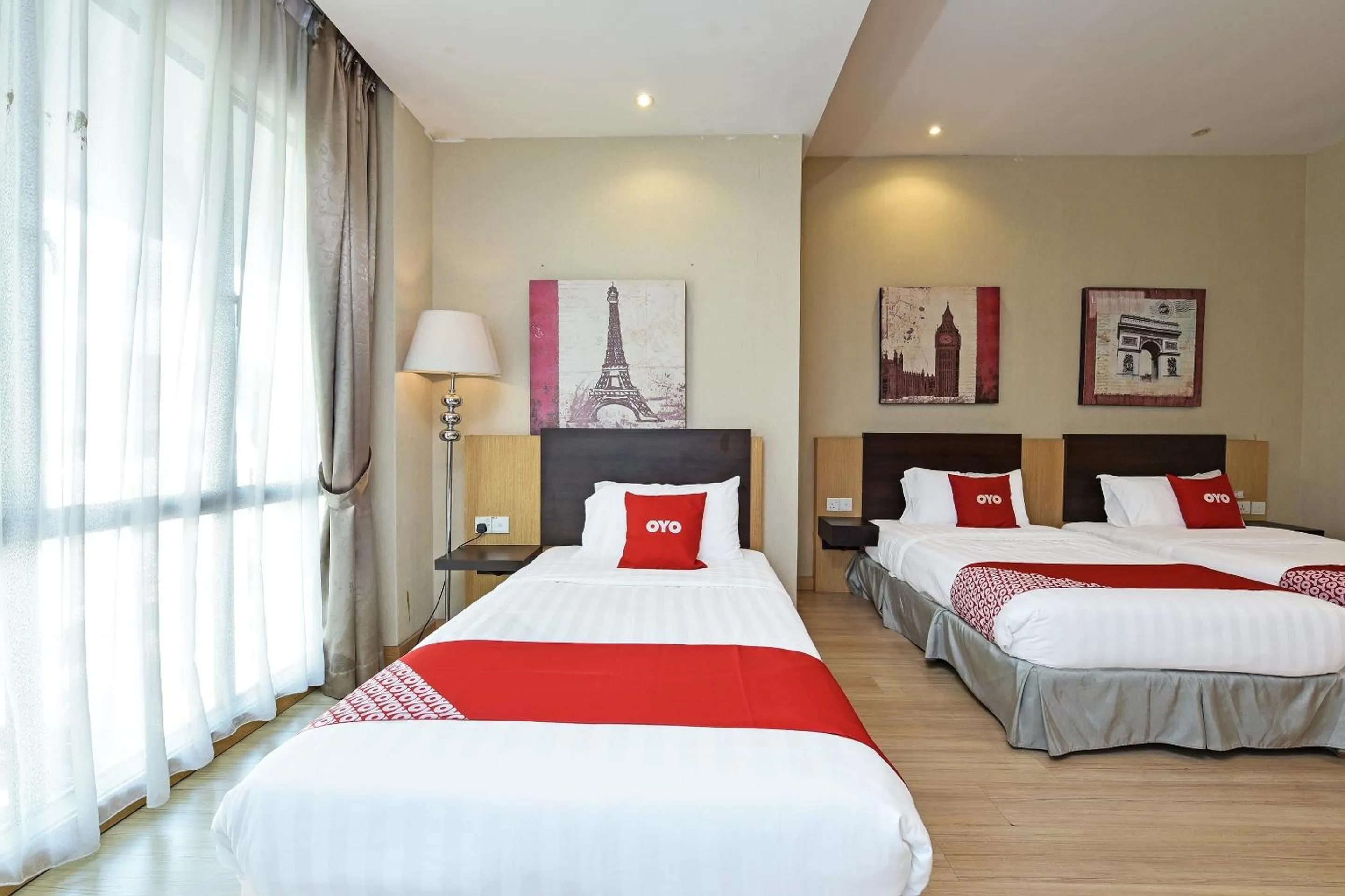 Photo of the whole room, Bed in Collection O Melaka Near Dataran Pahlawan Formerly Ideals Hotel