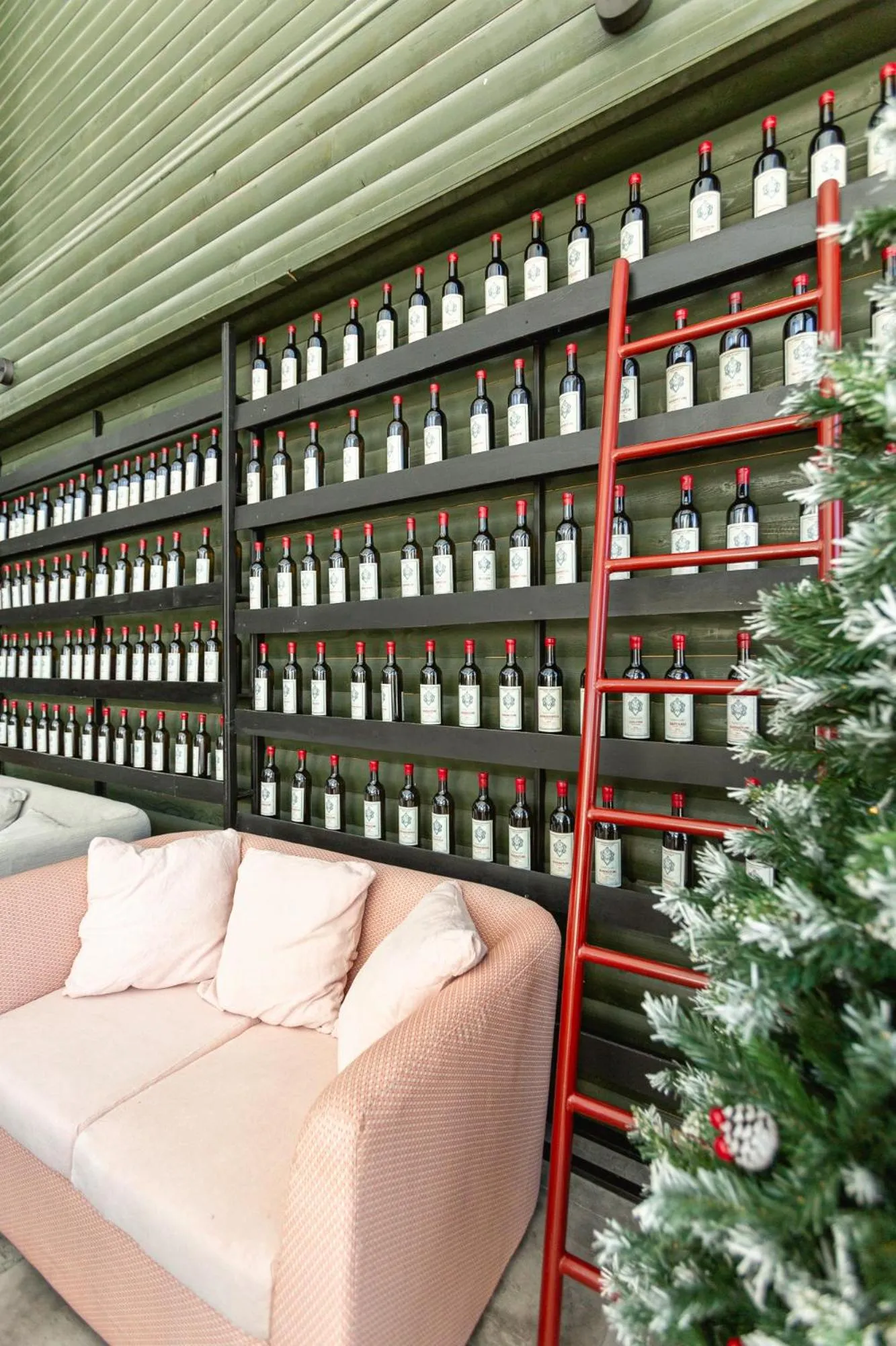 Seating area in Hotel Roshe Gudauri