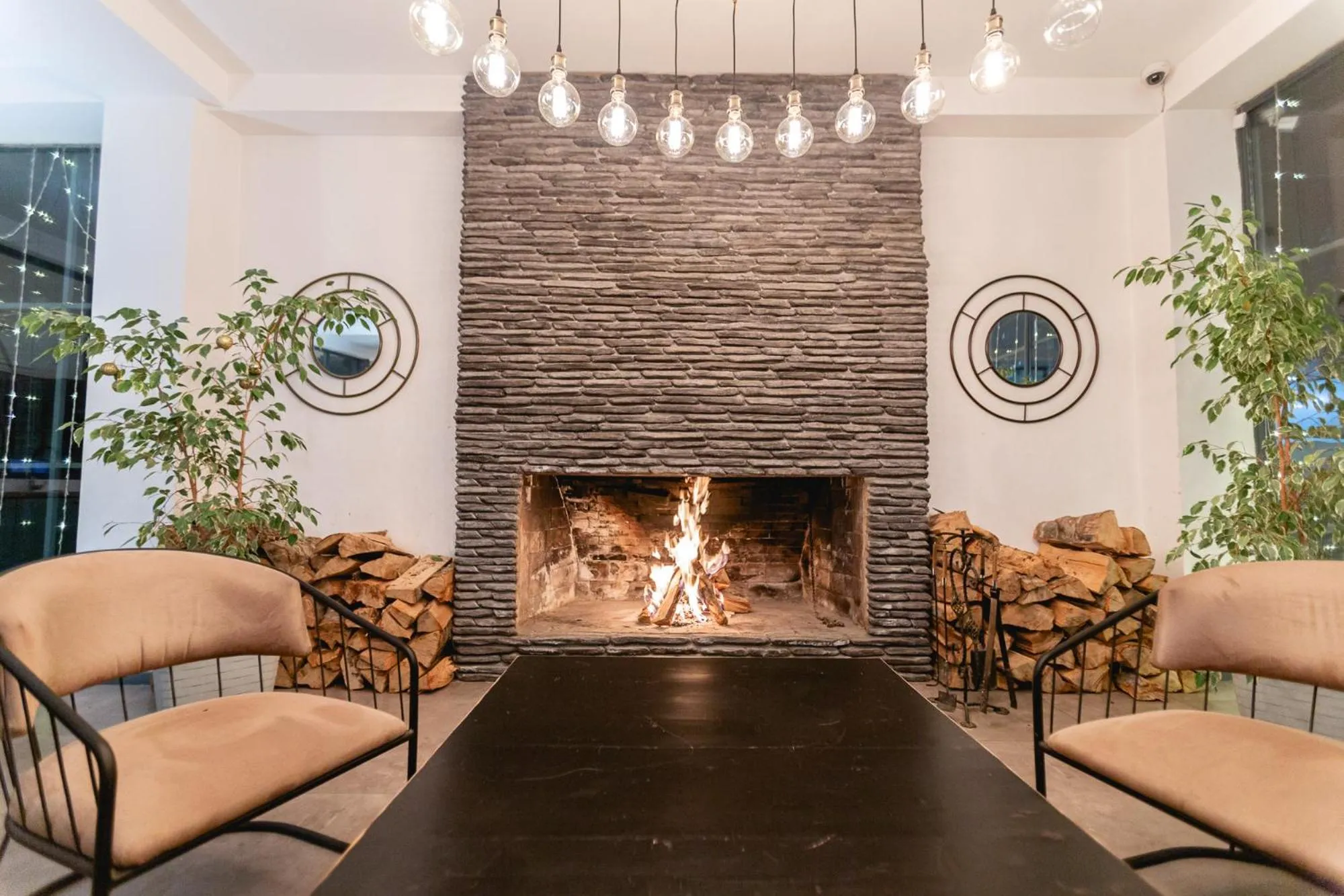 Lobby or reception in Hotel Roshe Gudauri