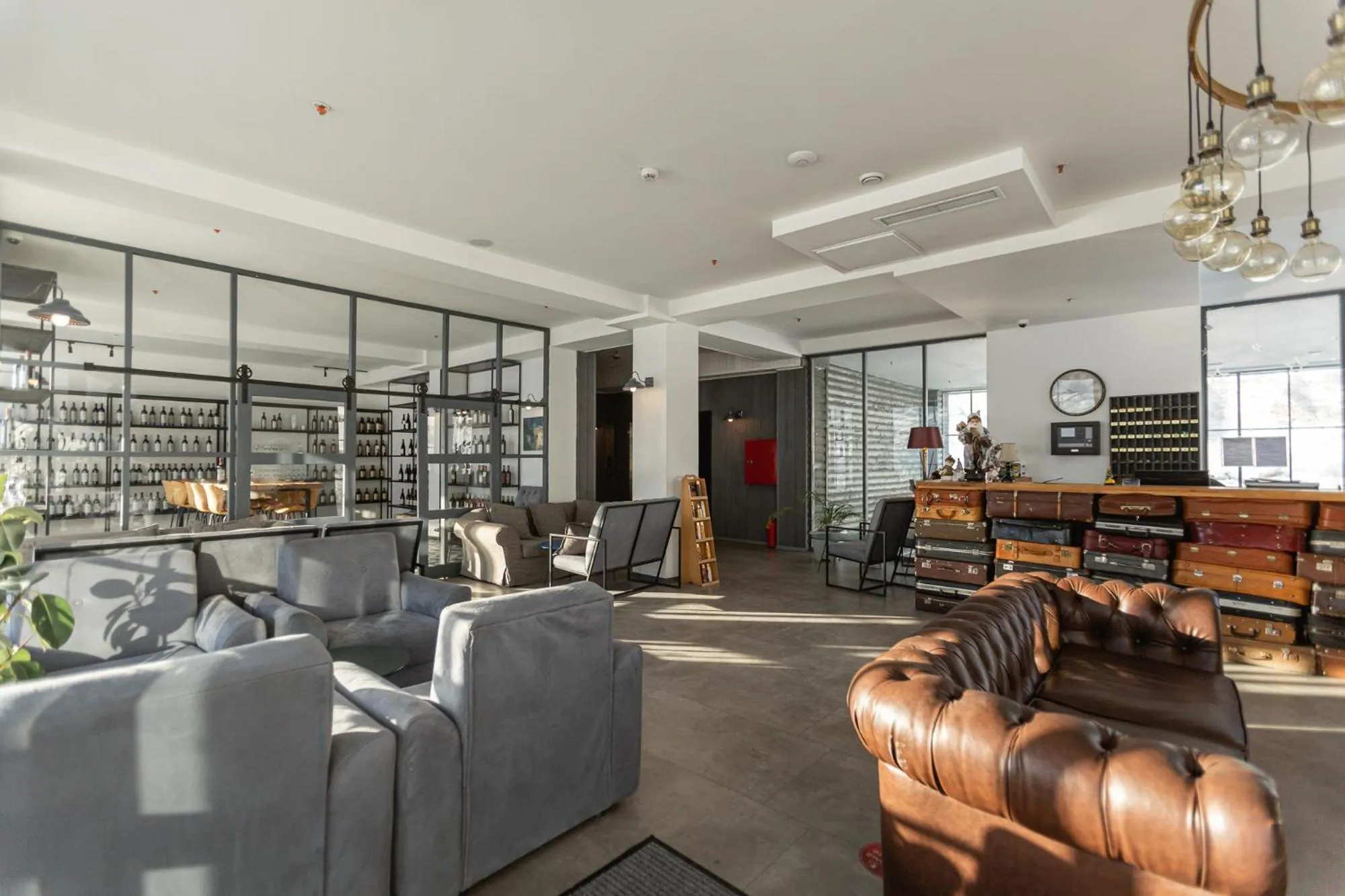 Lobby or reception in Hotel Roshe Gudauri