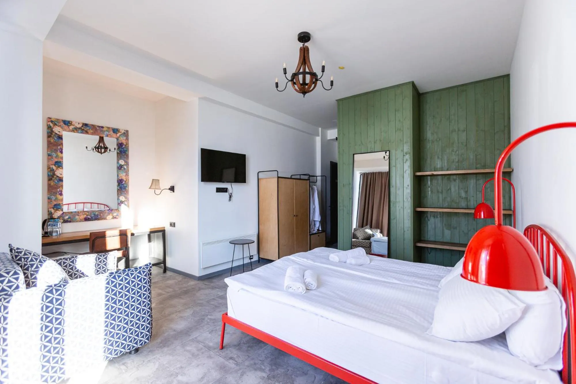 Bedroom, Bed in Hotel Roshe Gudauri