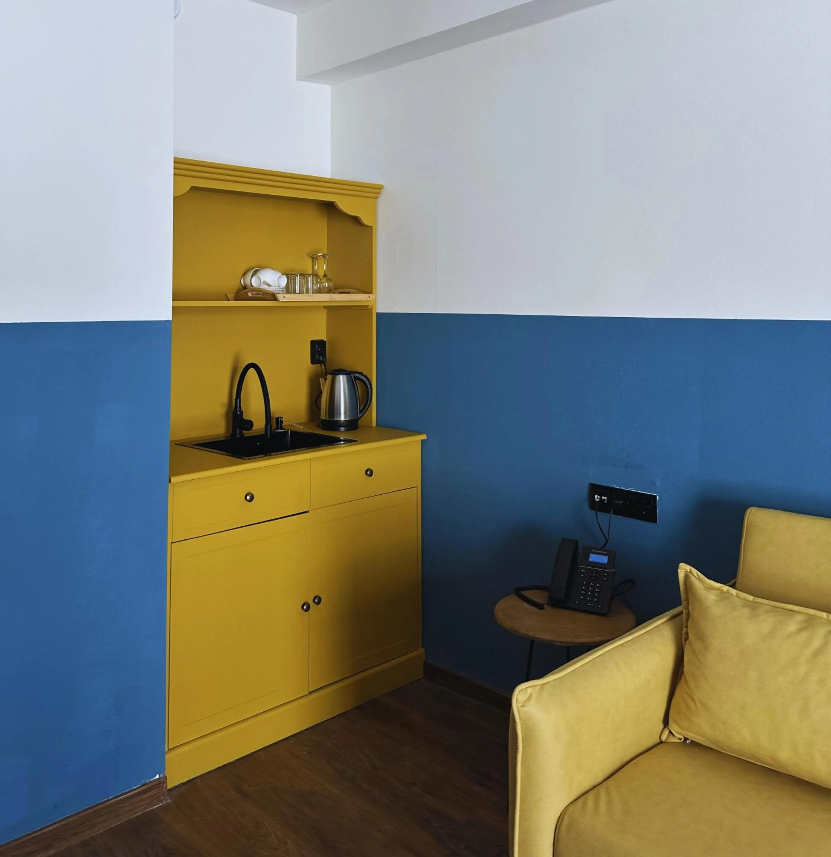 Kitchen or kitchenette in Hotel Roshe Gudauri