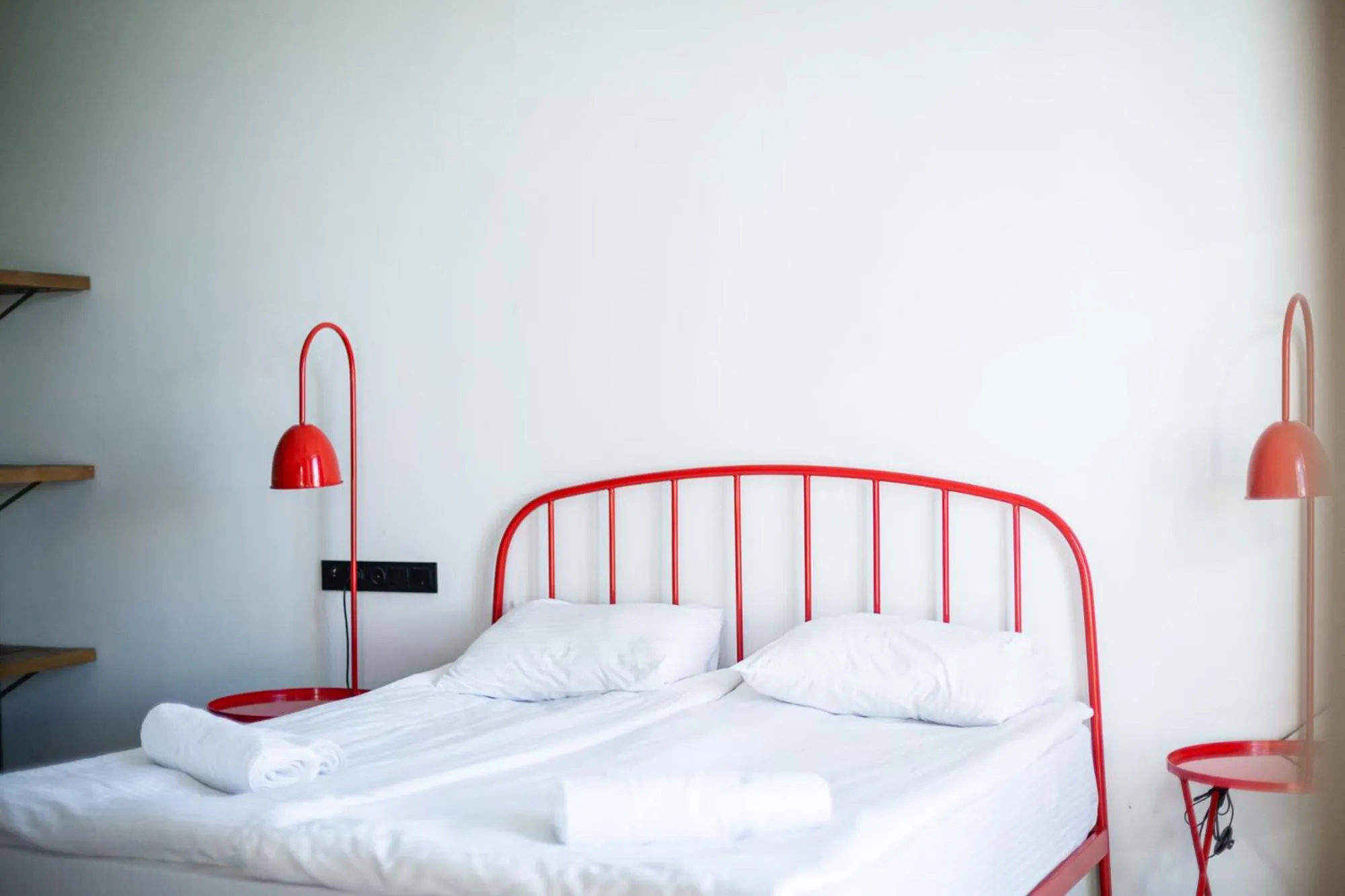 Bed in Hotel Roshe Gudauri