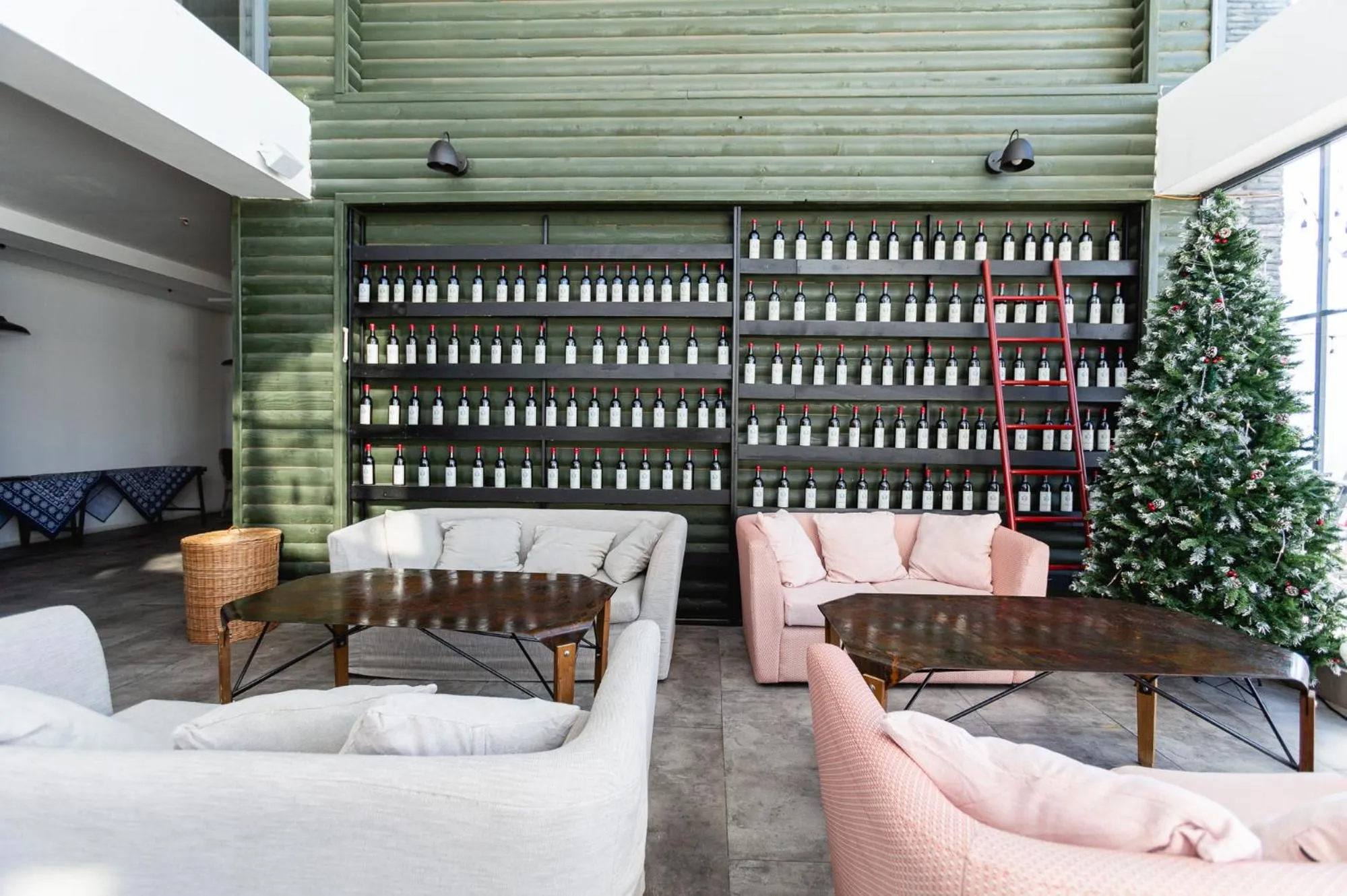 Living room in Hotel Roshe Gudauri