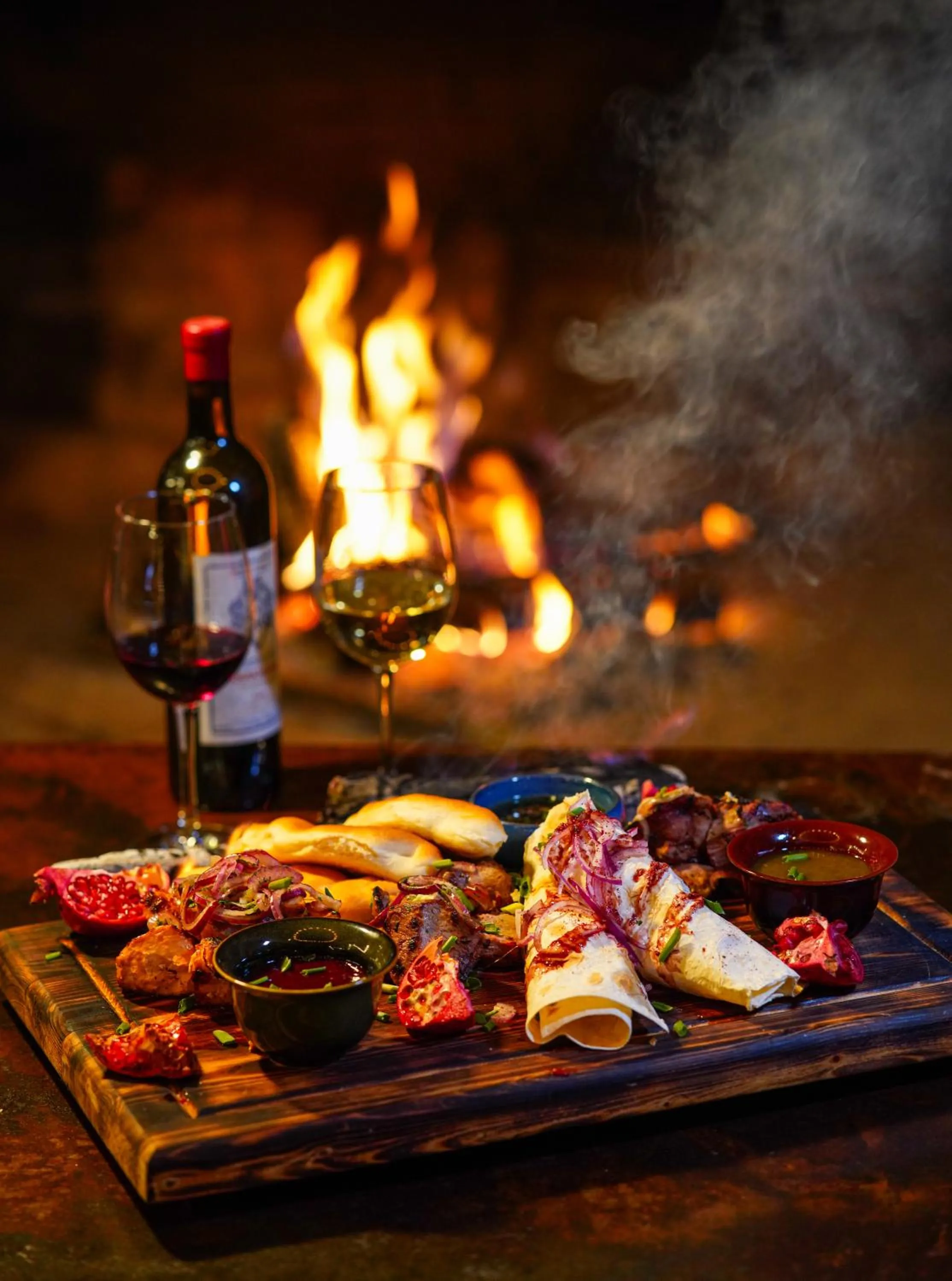 Restaurant/places to eat in Hotel Roshe Gudauri