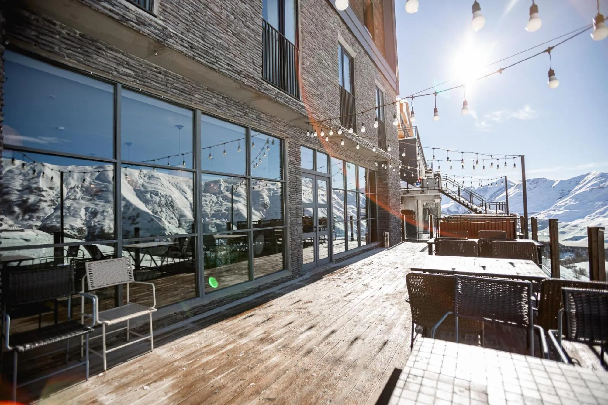 Property building in Hotel Roshe Gudauri