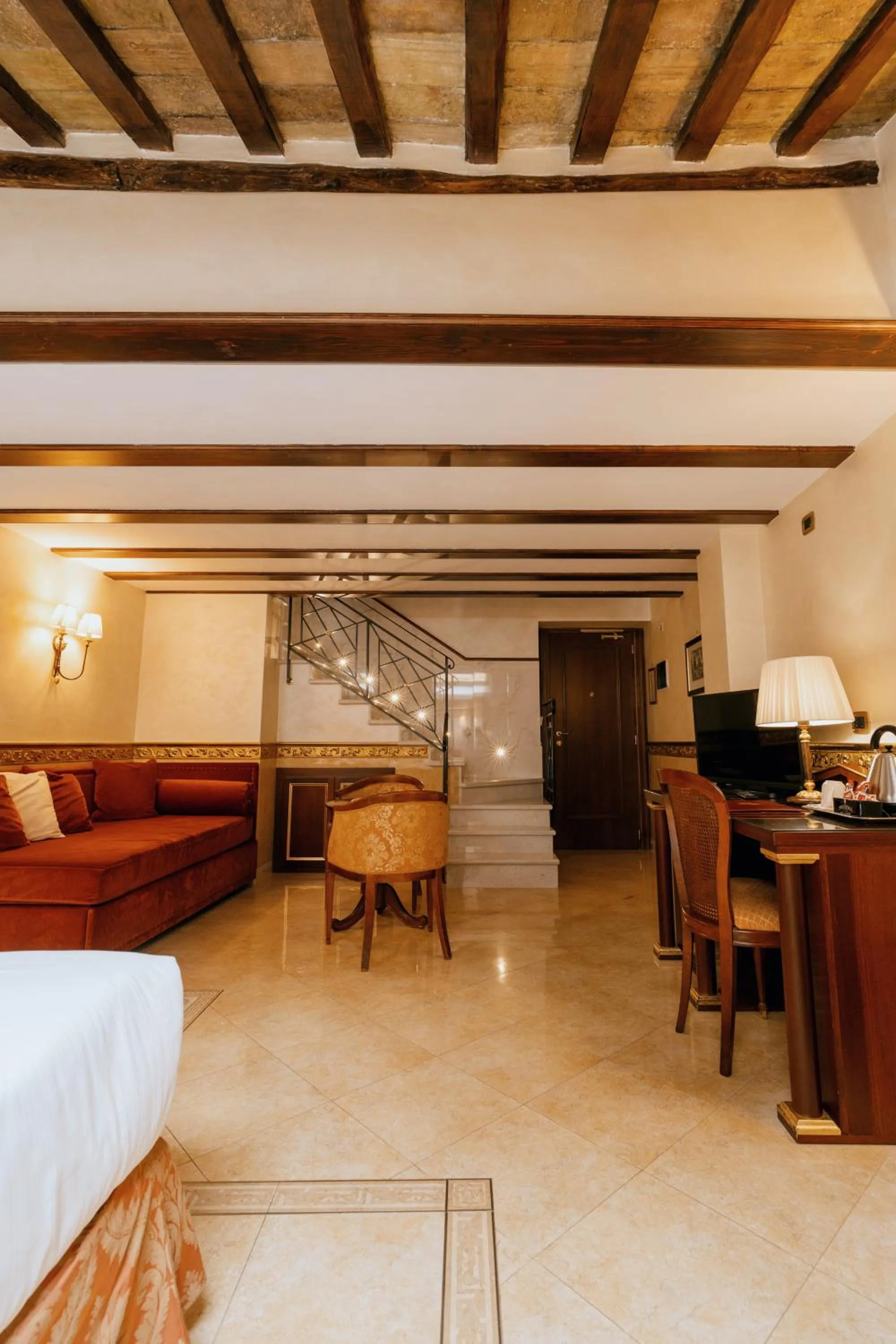 Bed in Hotel Pantheon