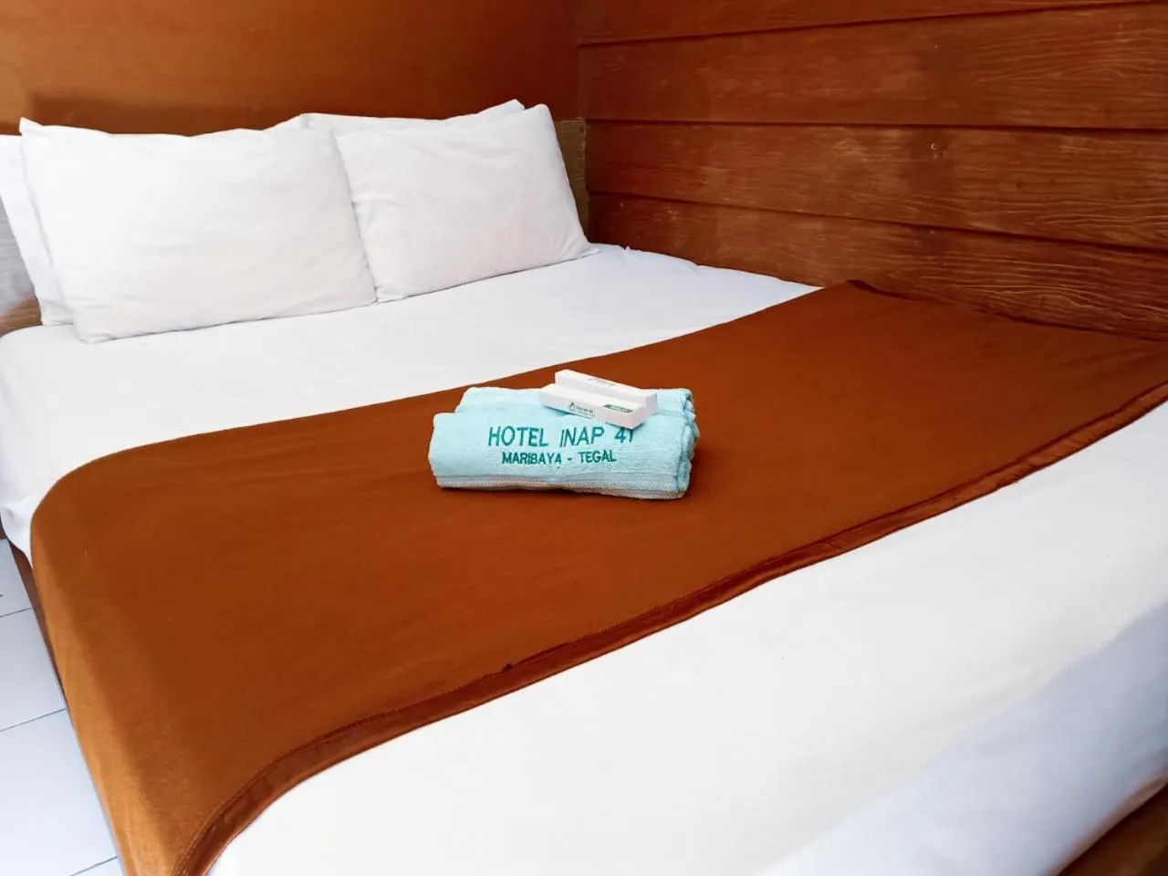 Bed in Hotel 41 Maribaya