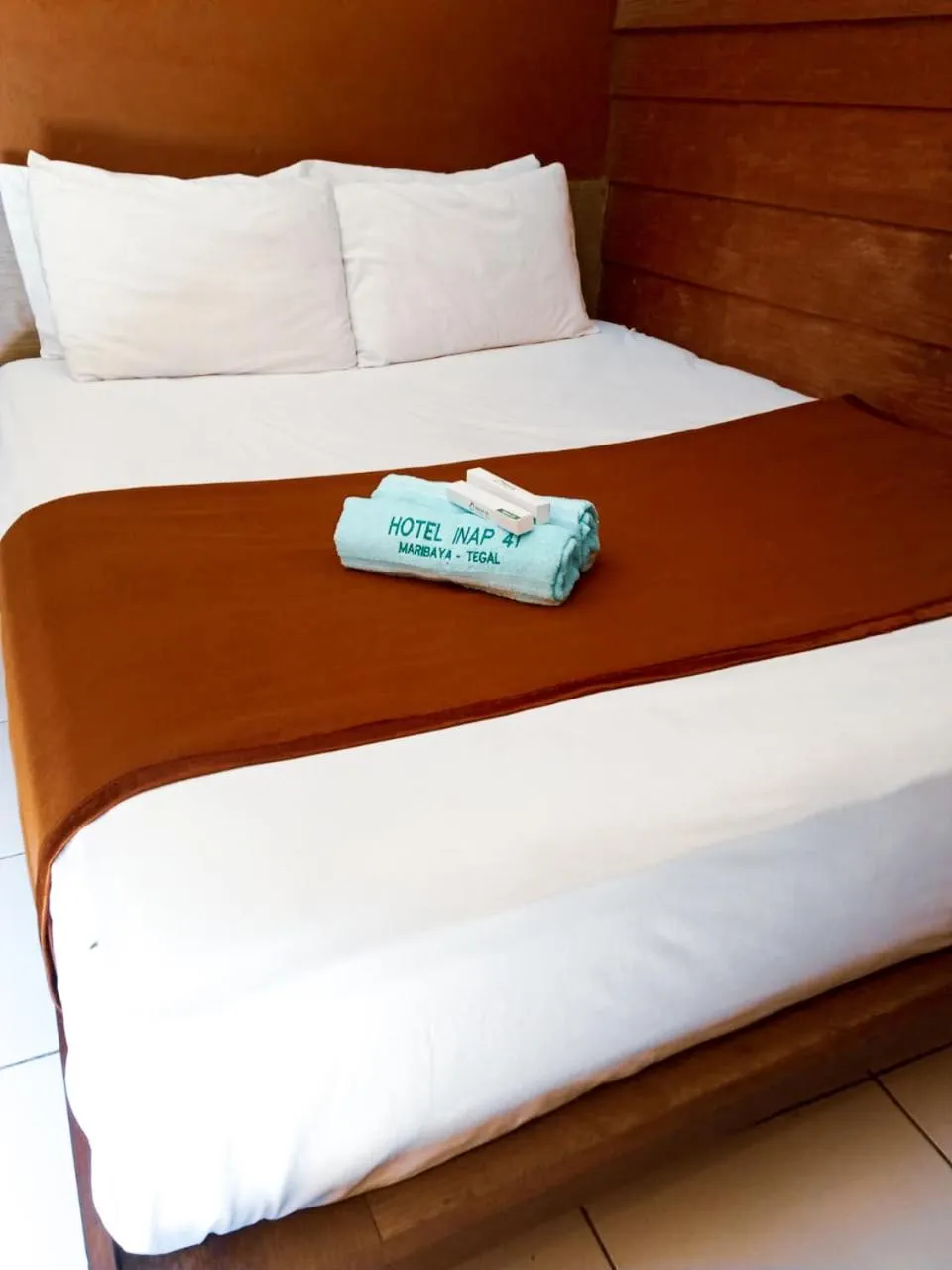 Bed in Hotel 41 Maribaya