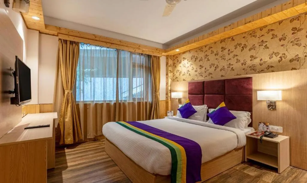 Bed in Tempo Heritage Resort & Spa