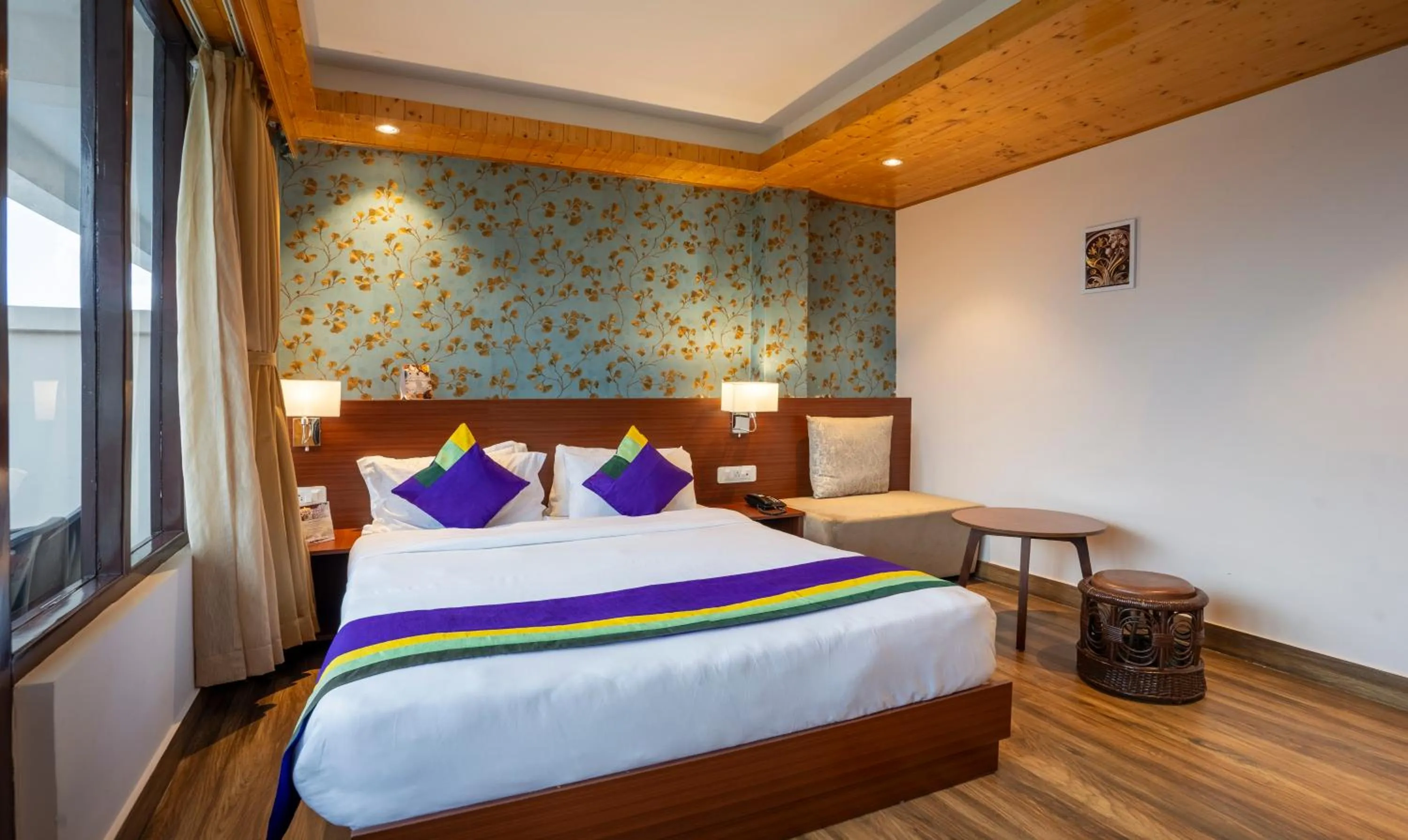 Bed in Tempo Heritage Resort & Spa