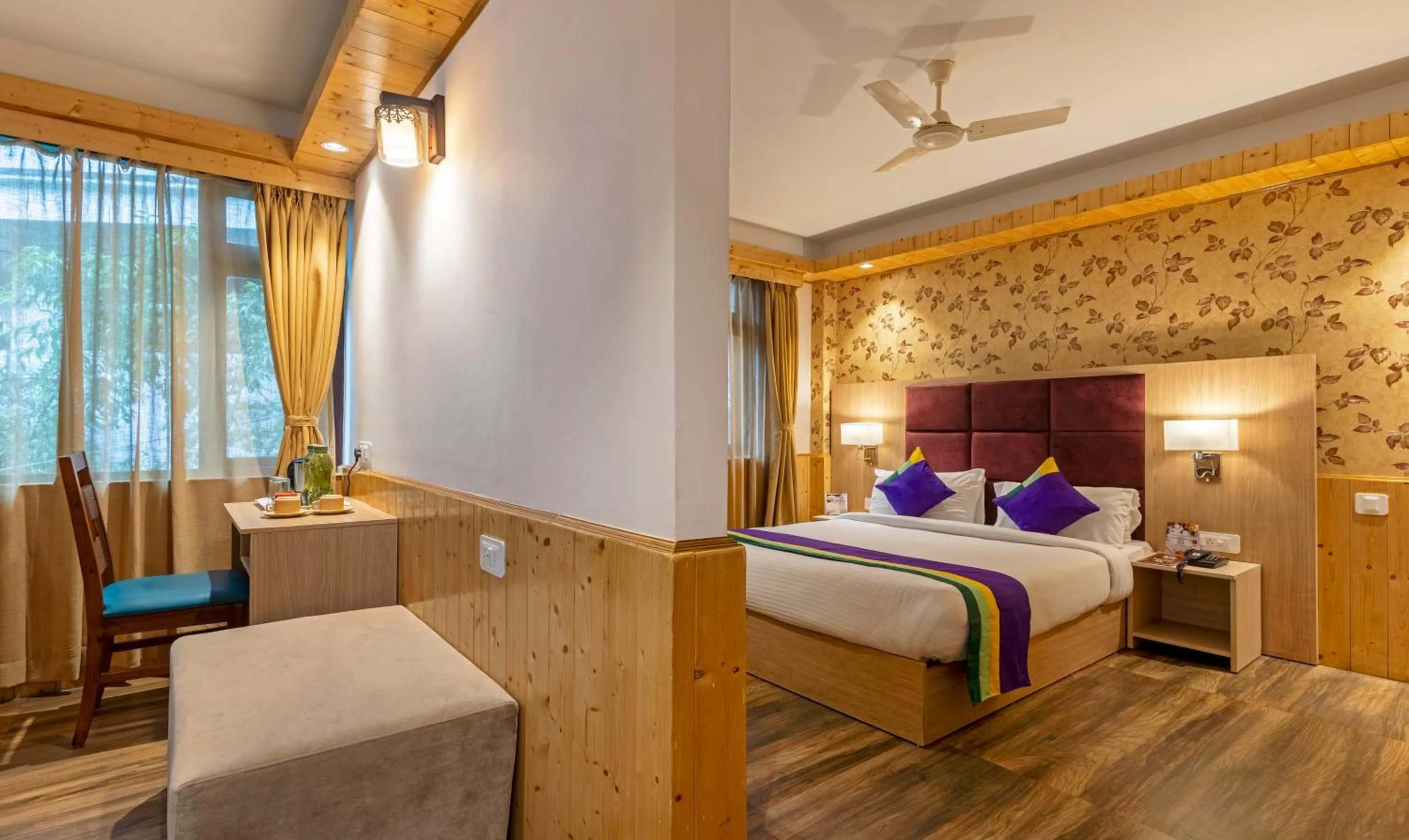 Bed in Tempo Heritage Resort & Spa