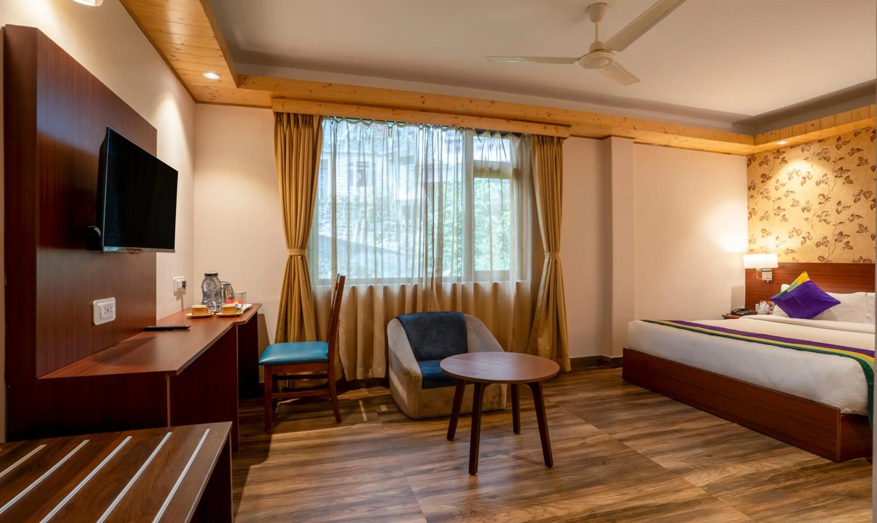 Bed in Tempo Heritage Resort & Spa